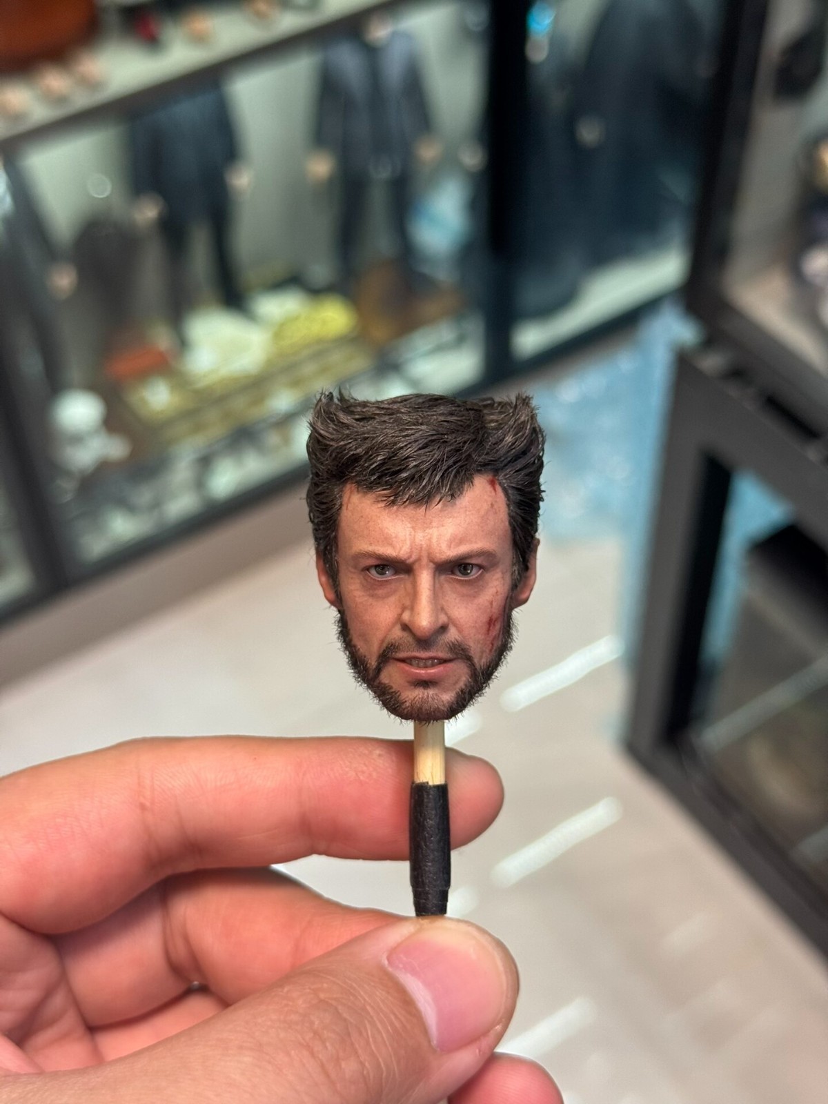 custom  1/6 mms756 Wolverine rooted head ，make to order need 40days