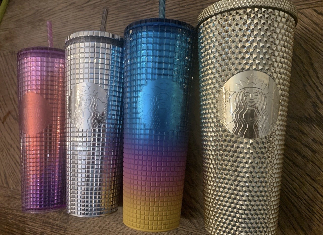 Starbucks Tumblers Venti Four Pack, 2 Brand New