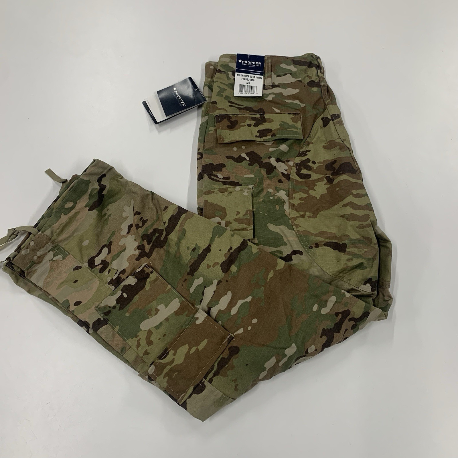 PROPPER F5289 ACU Trouser 50/50 NycoRP OCP Multicam Sz Medium Short NWT