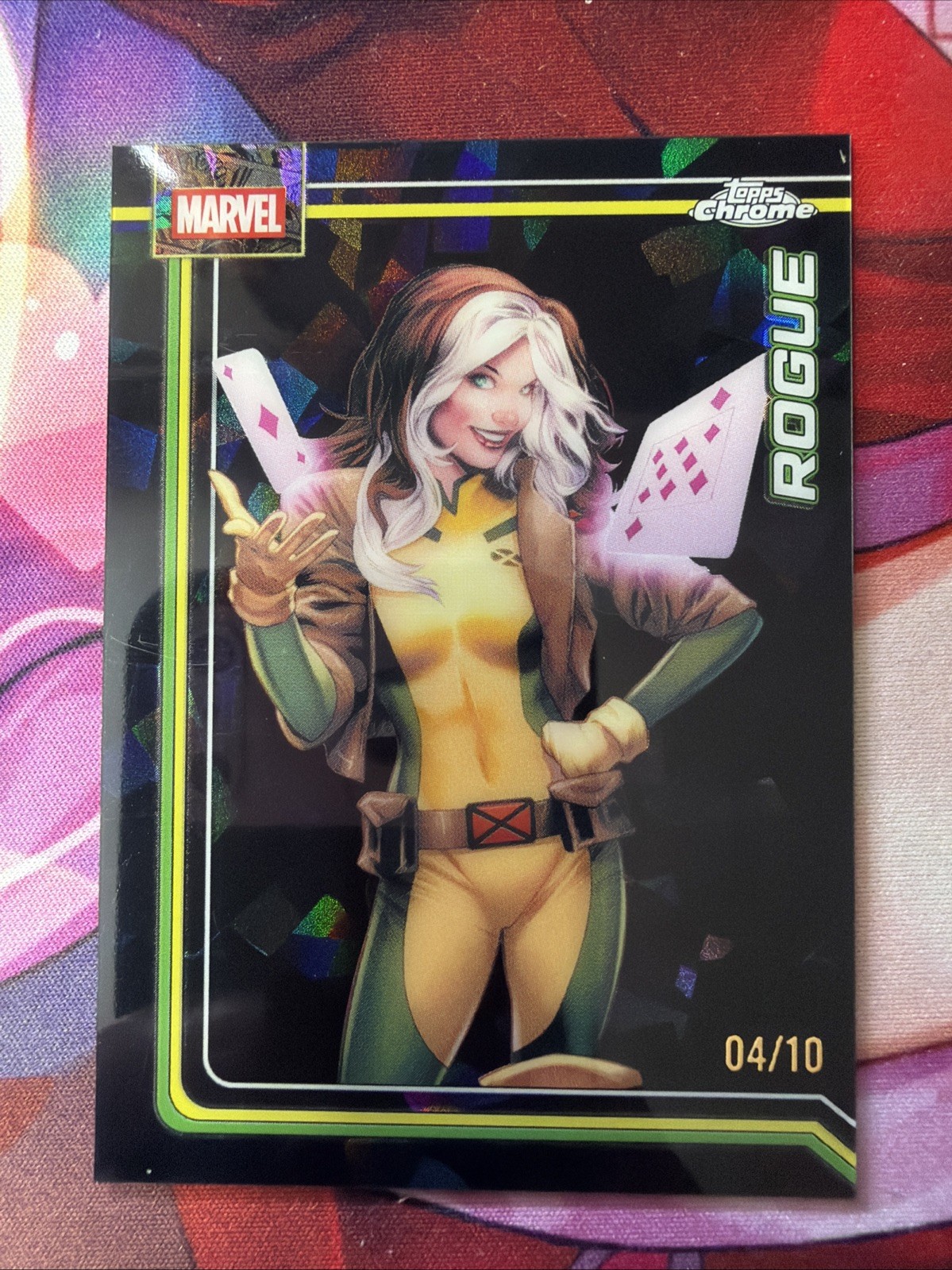 2026 topps chrome marvel sapphire ROGUE 4 / 10