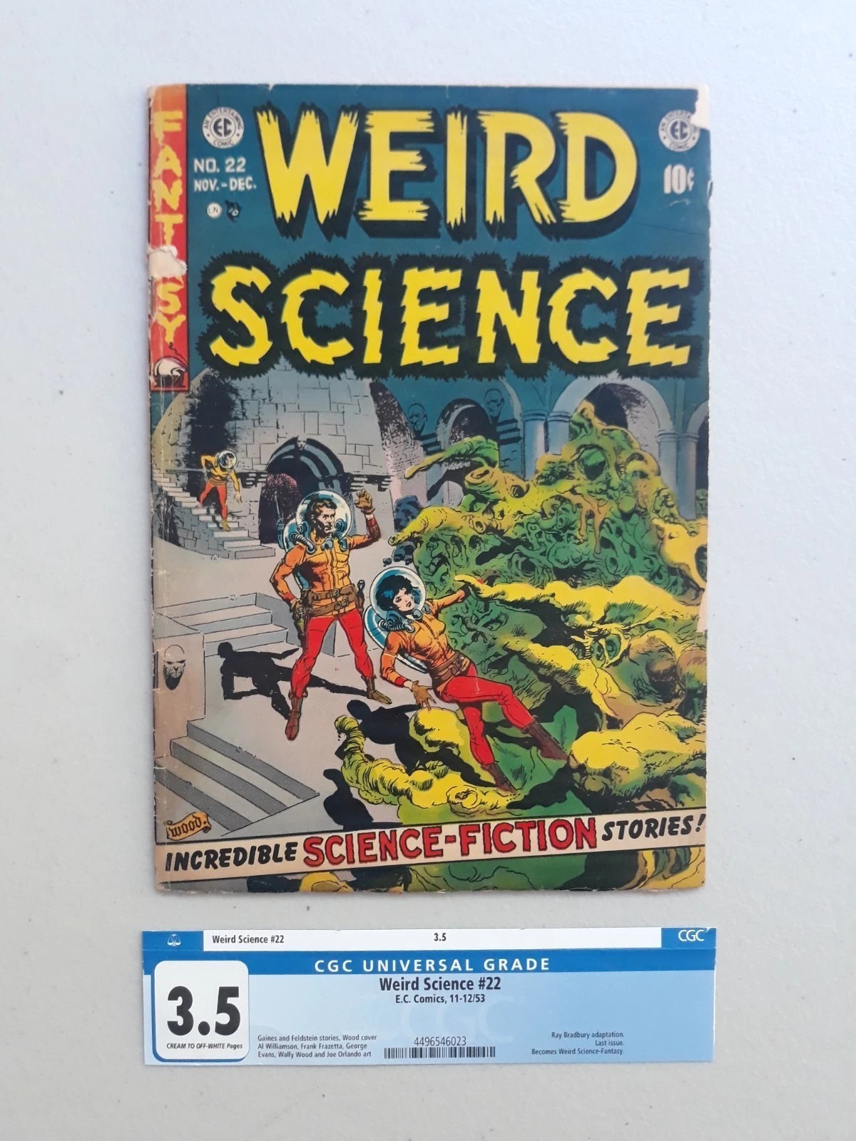 Weird Science 22 EC Comics 1953 Wally Wood 