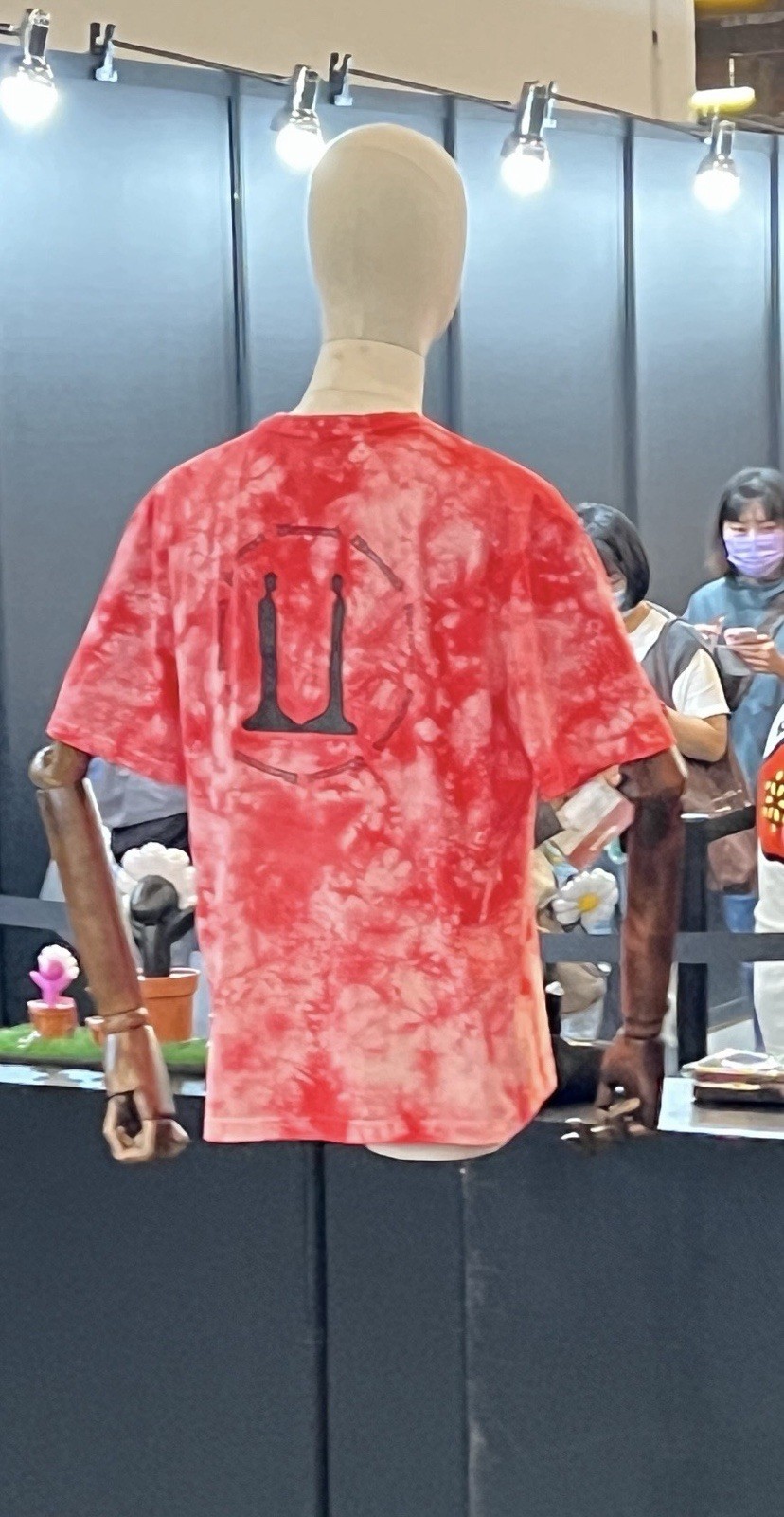 [AU Ready Stock]G-Dragon Übermensch T-shirt Tie Dye Red Version Limited Edition
