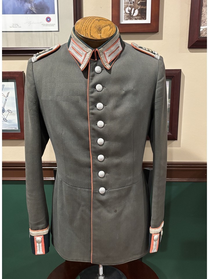 WWII GERMAN PANZER NCO WAFFENROCK TUNIC OFFICER CANDIDATE RARE AUFKLERUNG RECON
