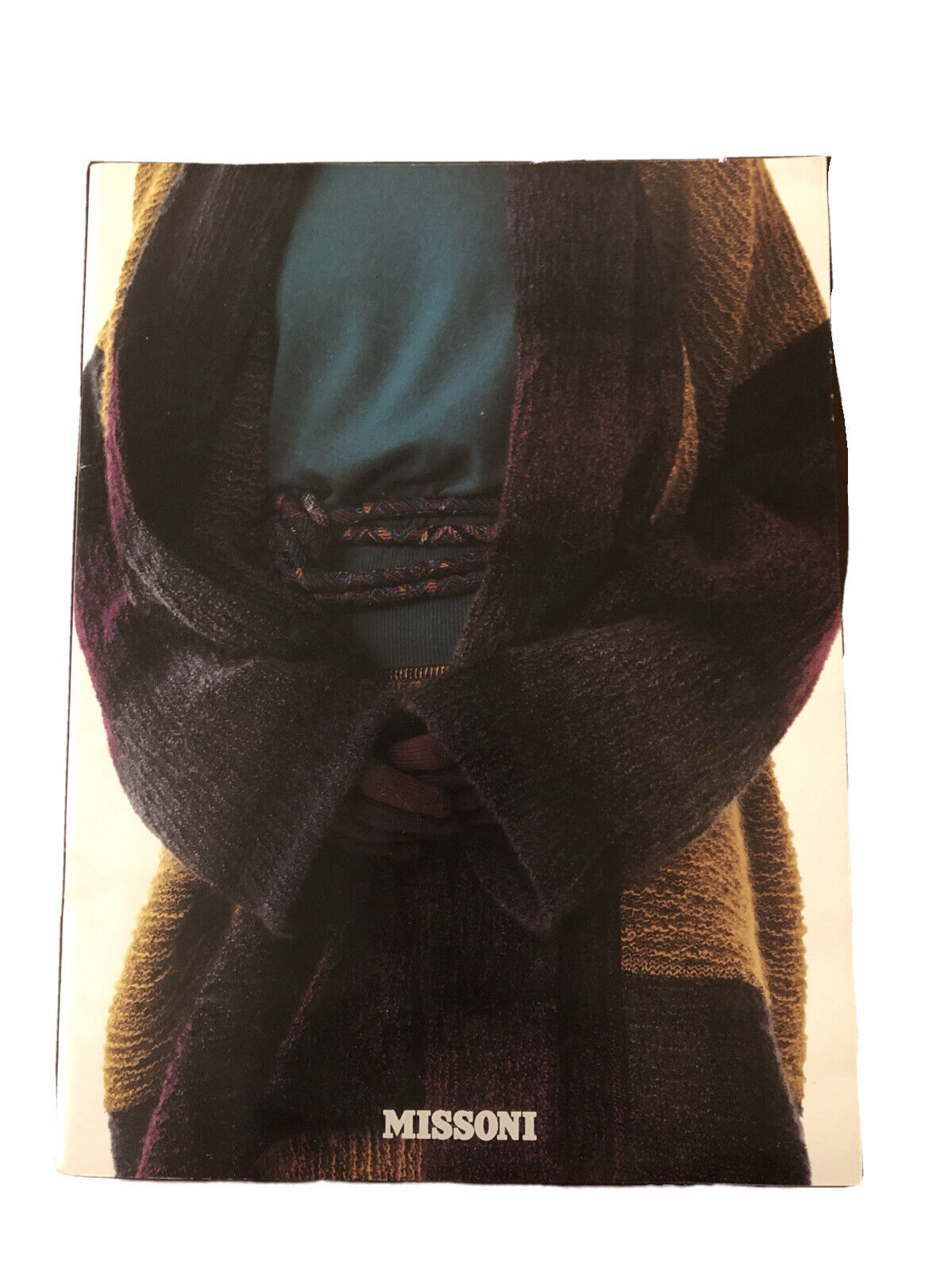 MISSONI Vintage 1989/1990 Fall Winter Collection Catalog Fashion Lookbook