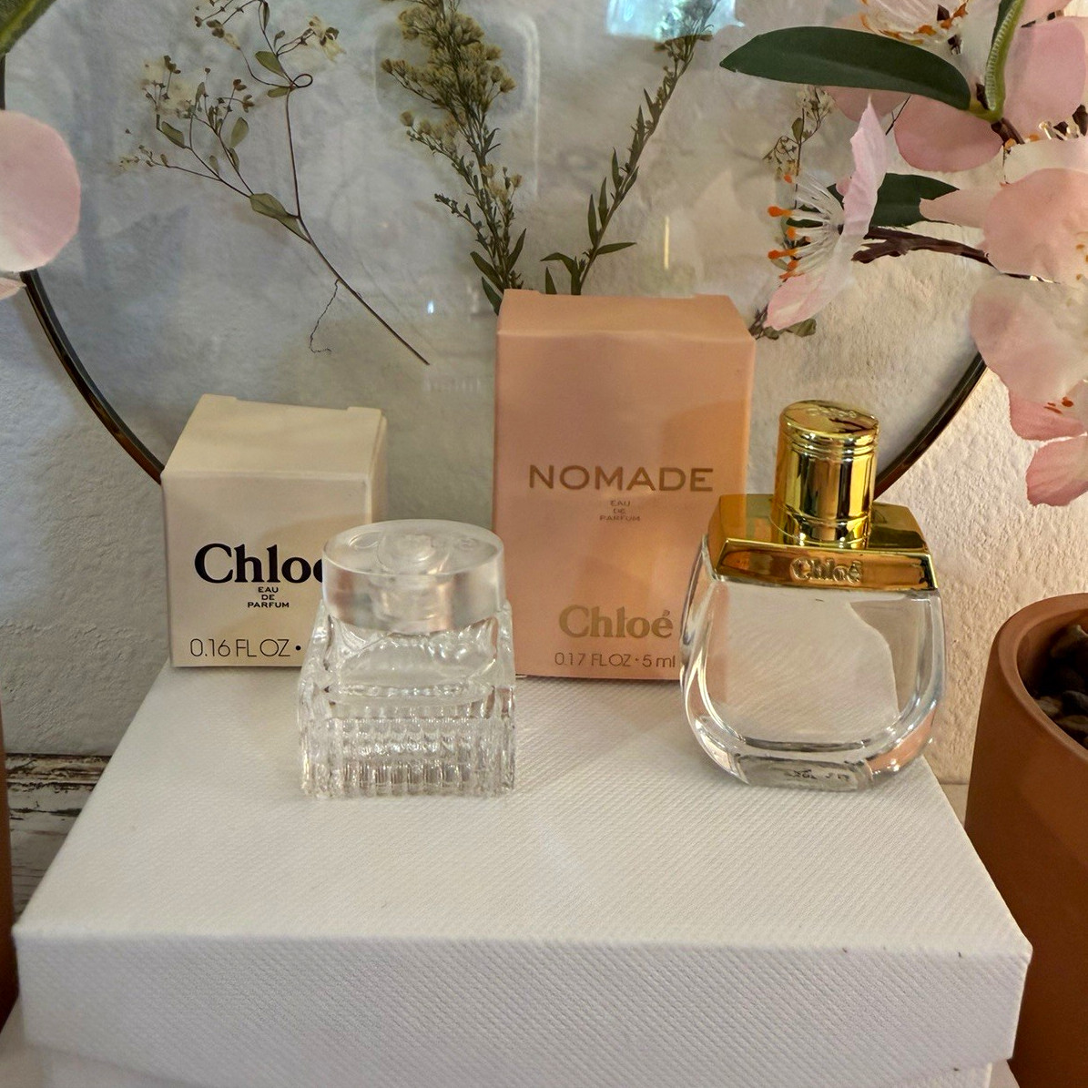 Women’s Nomade Eau de Parfum Miniatures Lot - 2 Bottles w/ Boxes