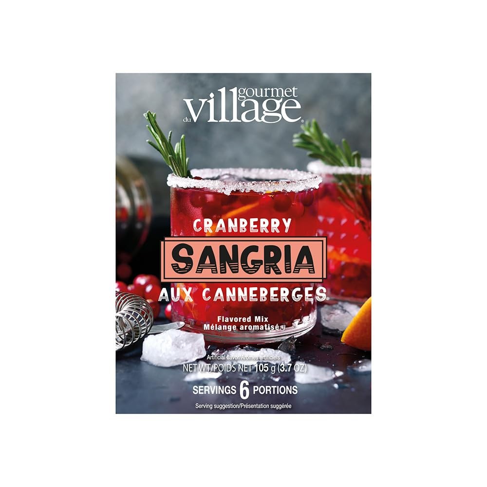 Gourmet du Village Cranberry Sangria, 3.7-Ounce