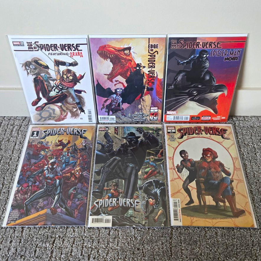 Marvel Spider-Verse / Edge of Spider-Verse Key Comic Lot (6) NM