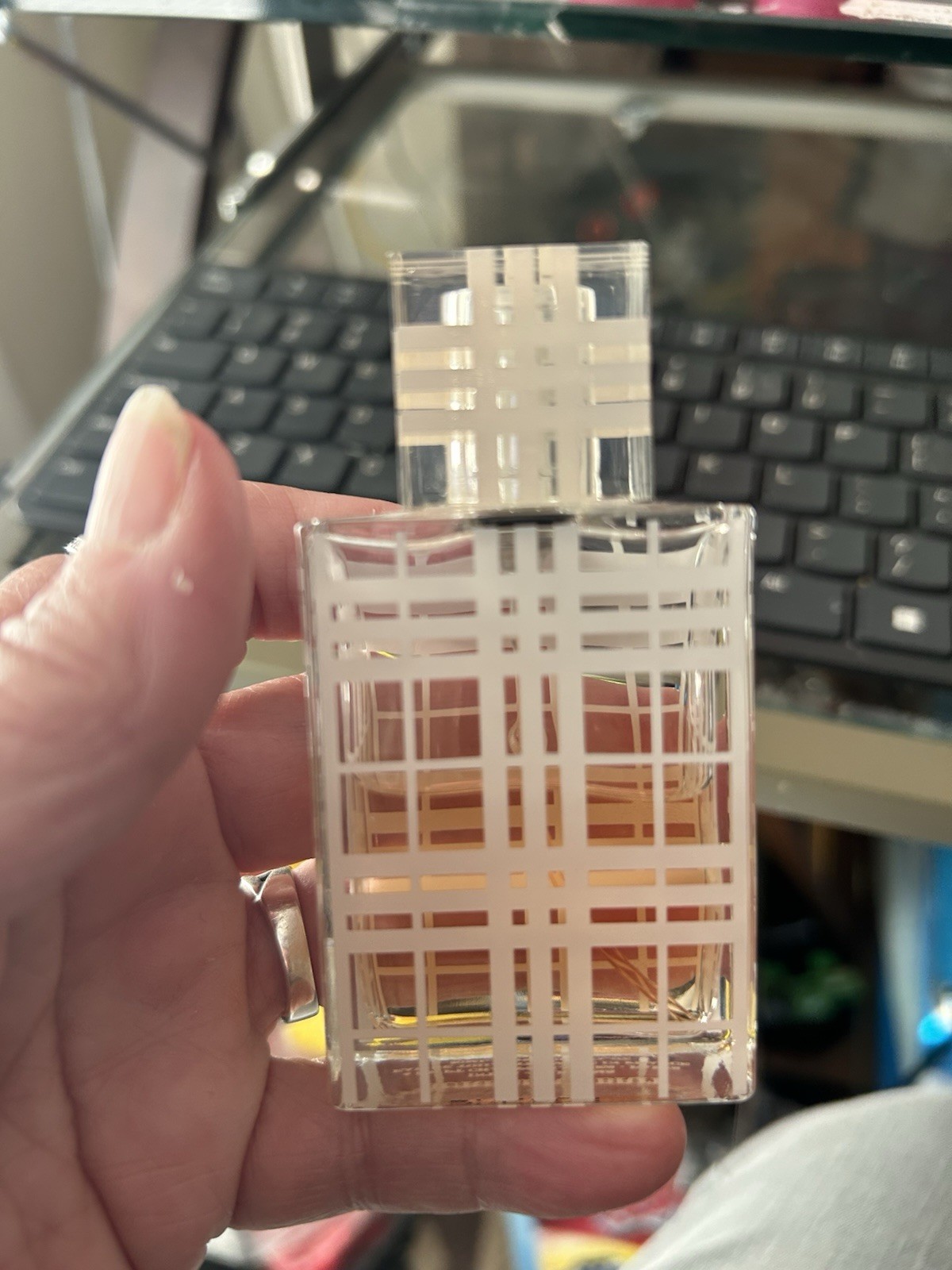 Burberry BRIT EDT  1st Edition INTER PARFUMS  1.0 oz travel Spray Discontinued