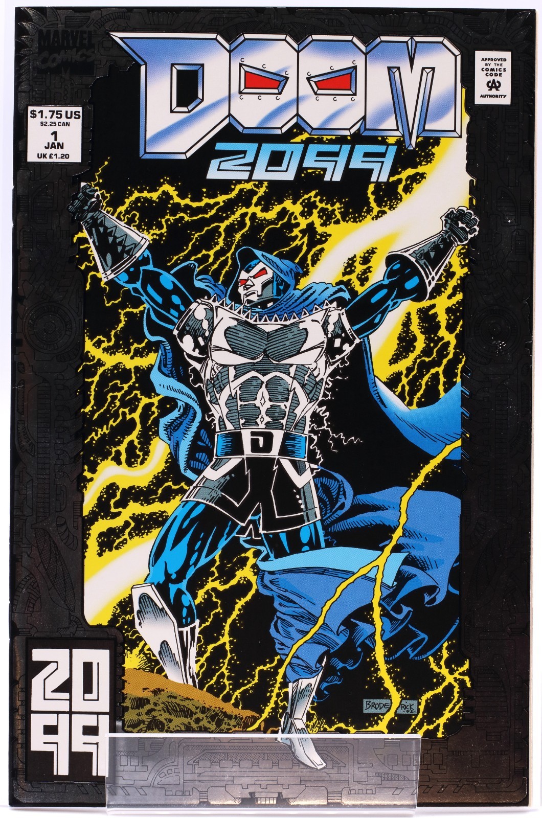 DOOM 2099 #1 • [9.0] 1993 • Pat Broderick • MARVEL • 1st Doom 2099 & Tiger Wylde