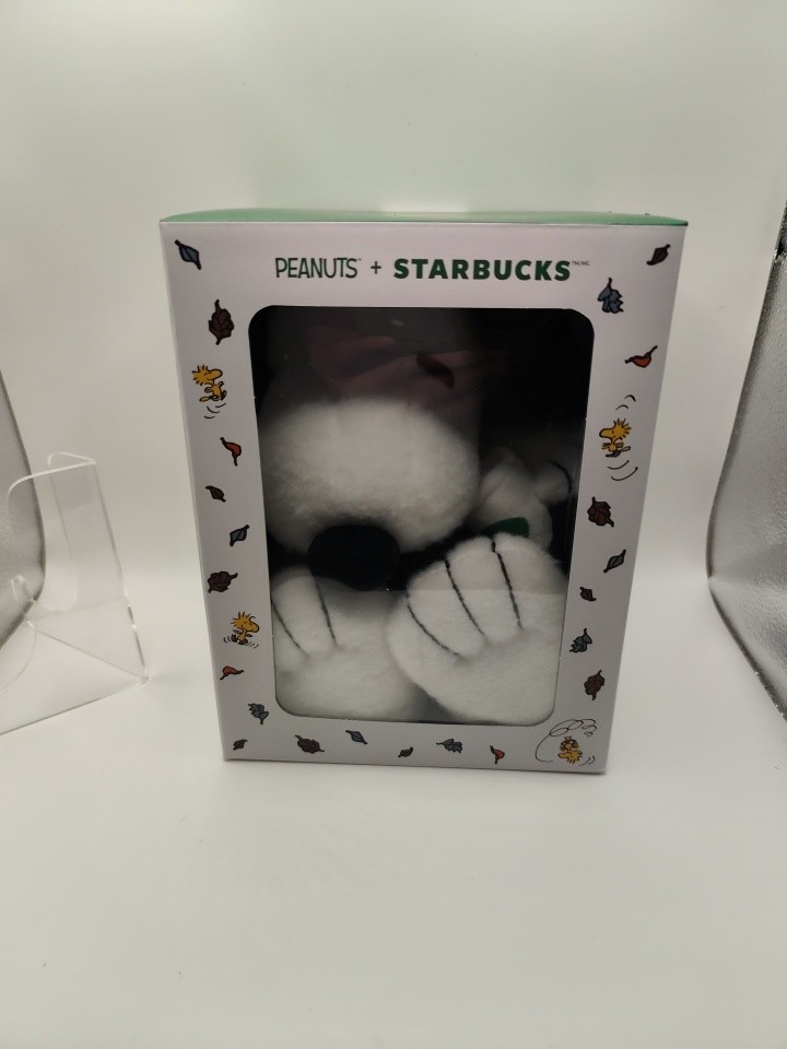 Brand New Snoopy Plush from the Peanuts x Starbucks drop (Still in the box)