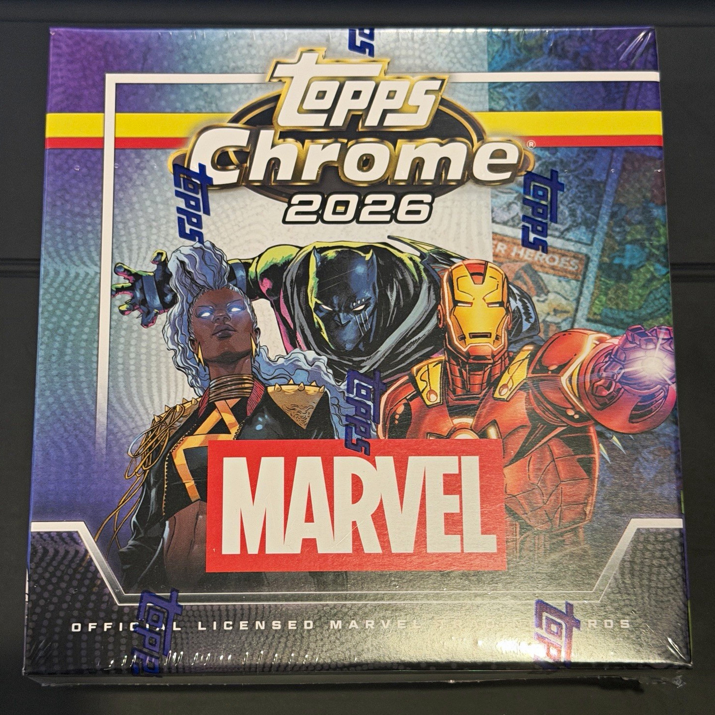 2026 Topps  Chrome  Marvel Mega box - comics - 56 cards - sealed - brand new 