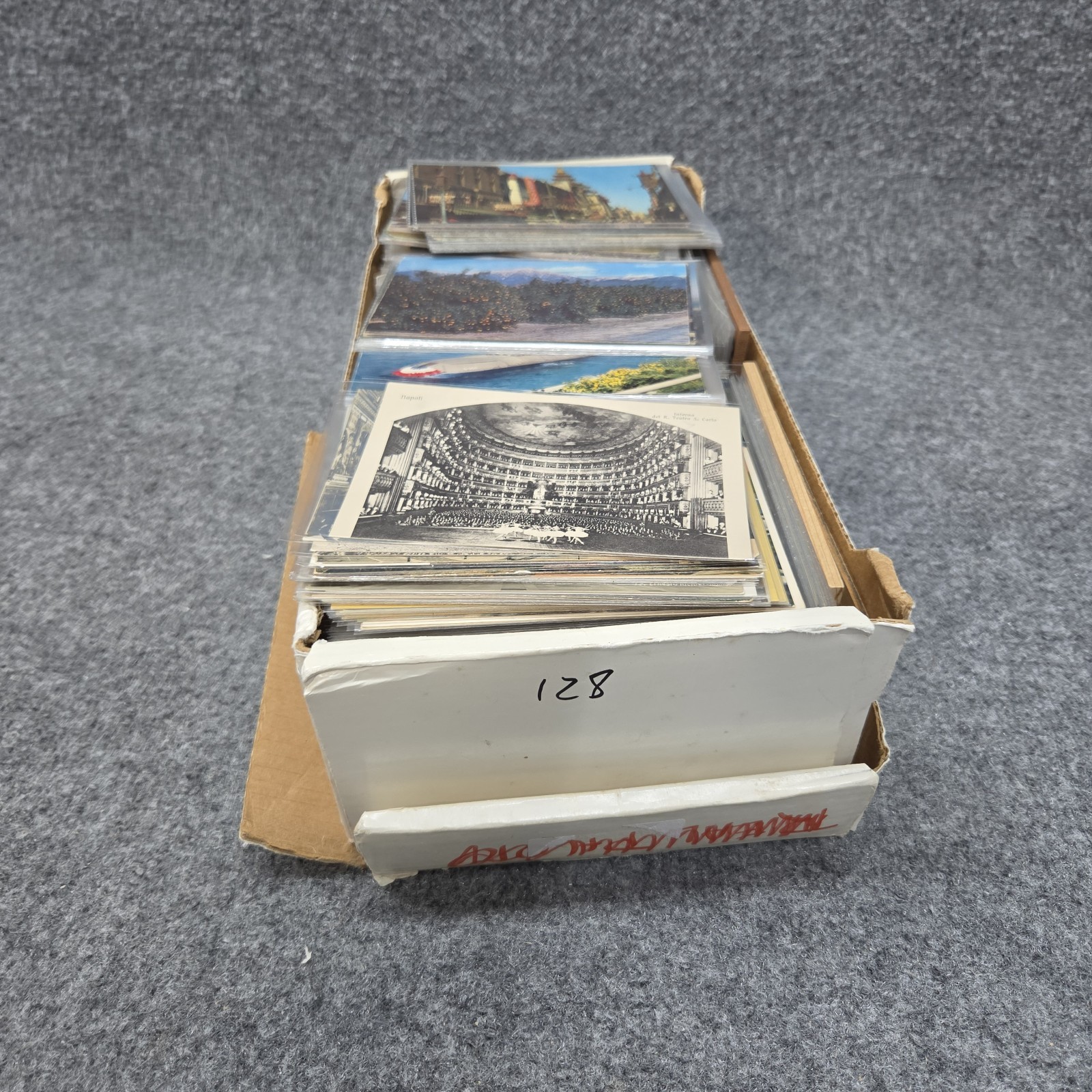 Lot of 10 + LBS Pounds Random Mix Postcards BX 128