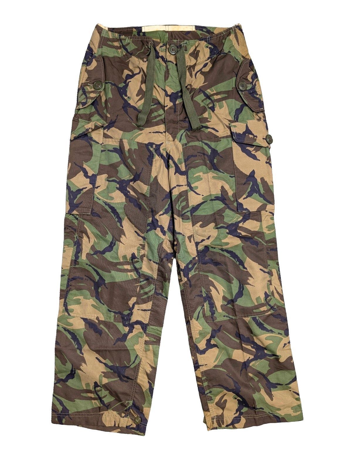 Rare 1977 Canadian DPM Windproof Trousers Peerless - 36x31
