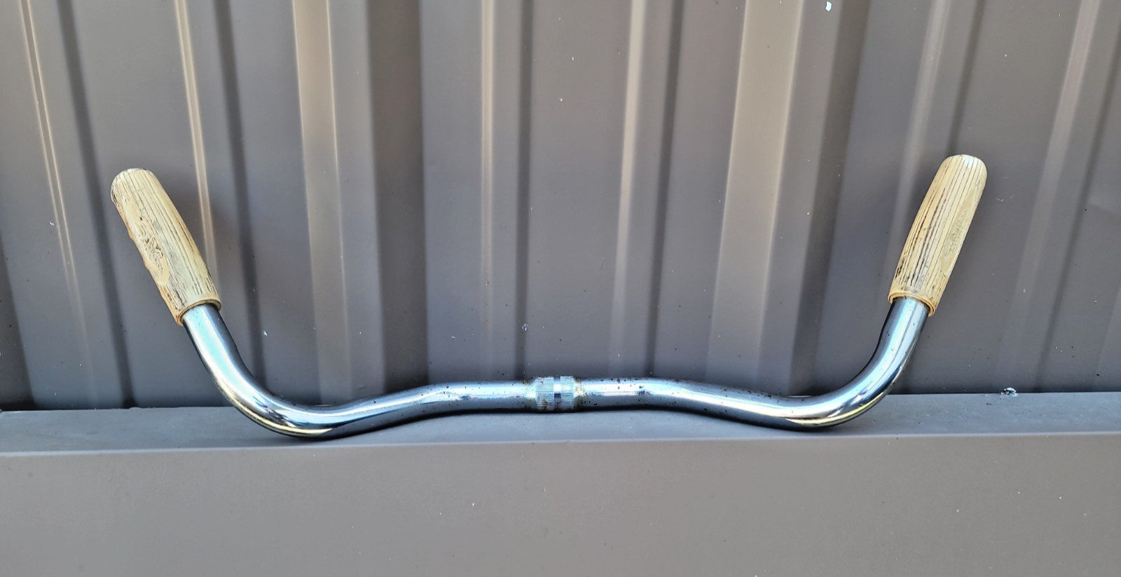 Vintage 1970s Schwinn Chrome Bicycle Handlebar Hollywood Jaguar Pixie Bantam