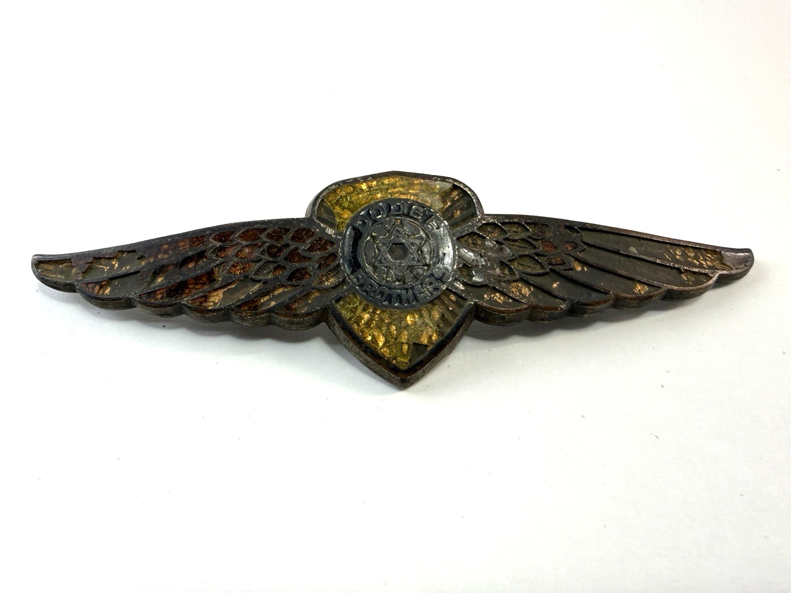 1920s/30s Dodge Brothers winged radiator emblem badge
