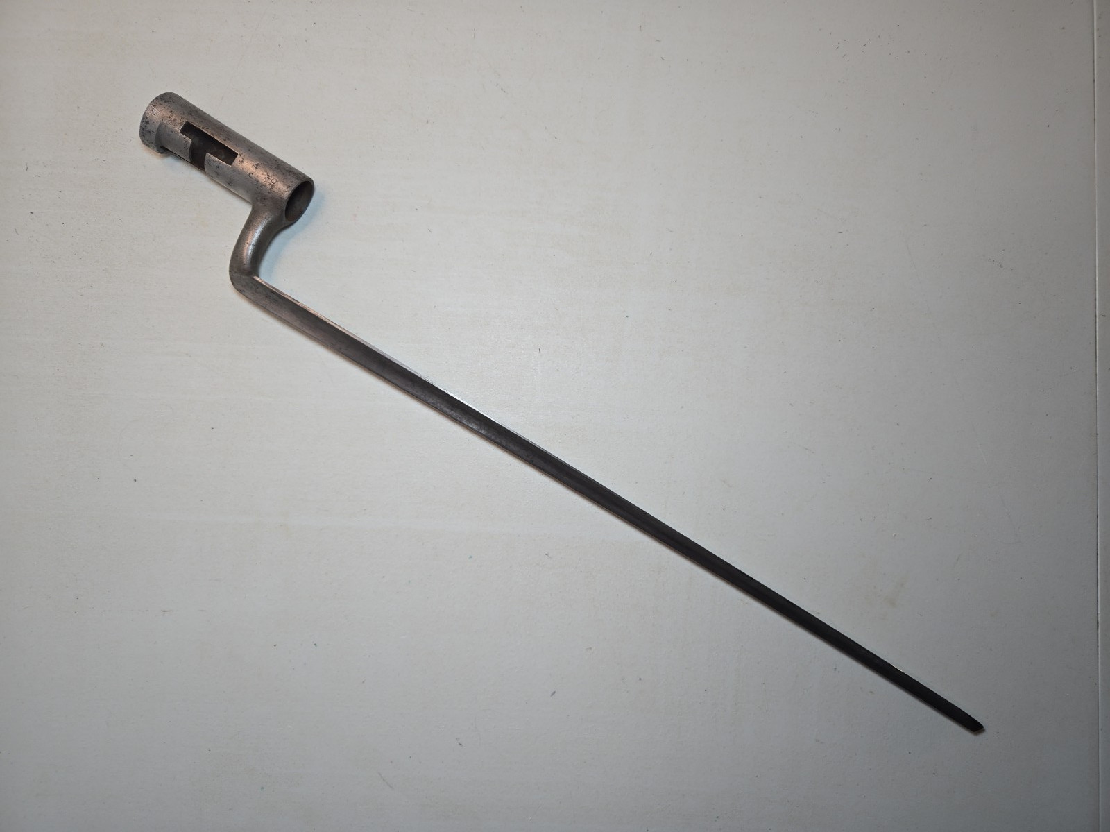 Pre-Civil War Model 1816 Socket Bayonet - Marked US/EB
