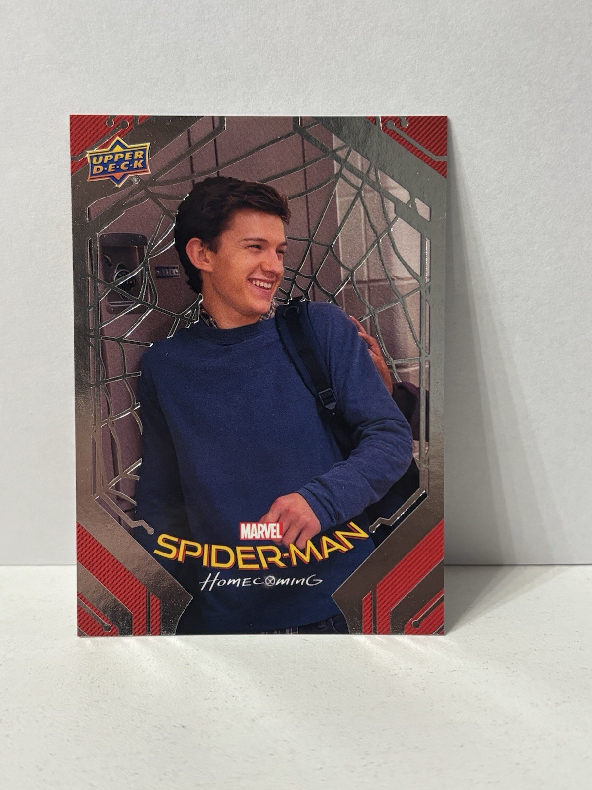 2017 Marvel Spider-Man Homecoming Silver Web Peter Parker Tom Holland Rookie