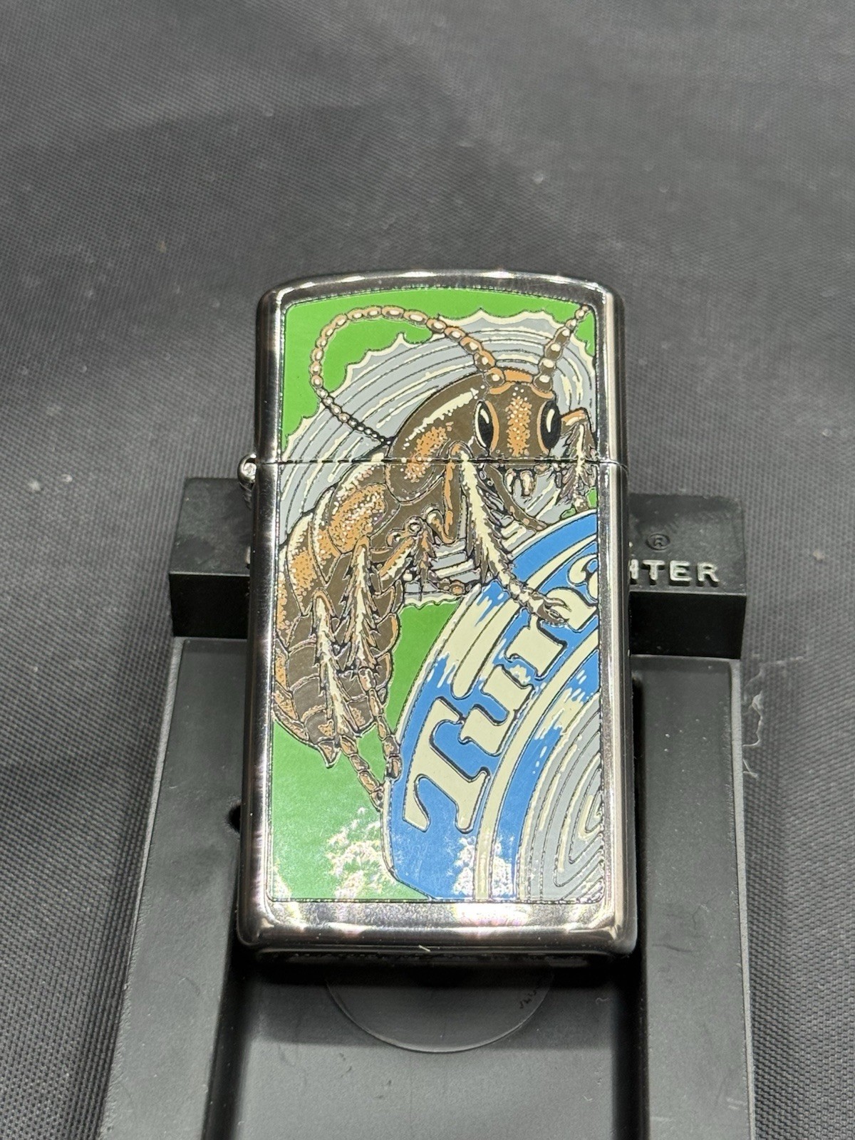 Zippo LIGHTER BARRETT SMYTHE RORCH BURNISHED AGE 1994 NEW Slim
