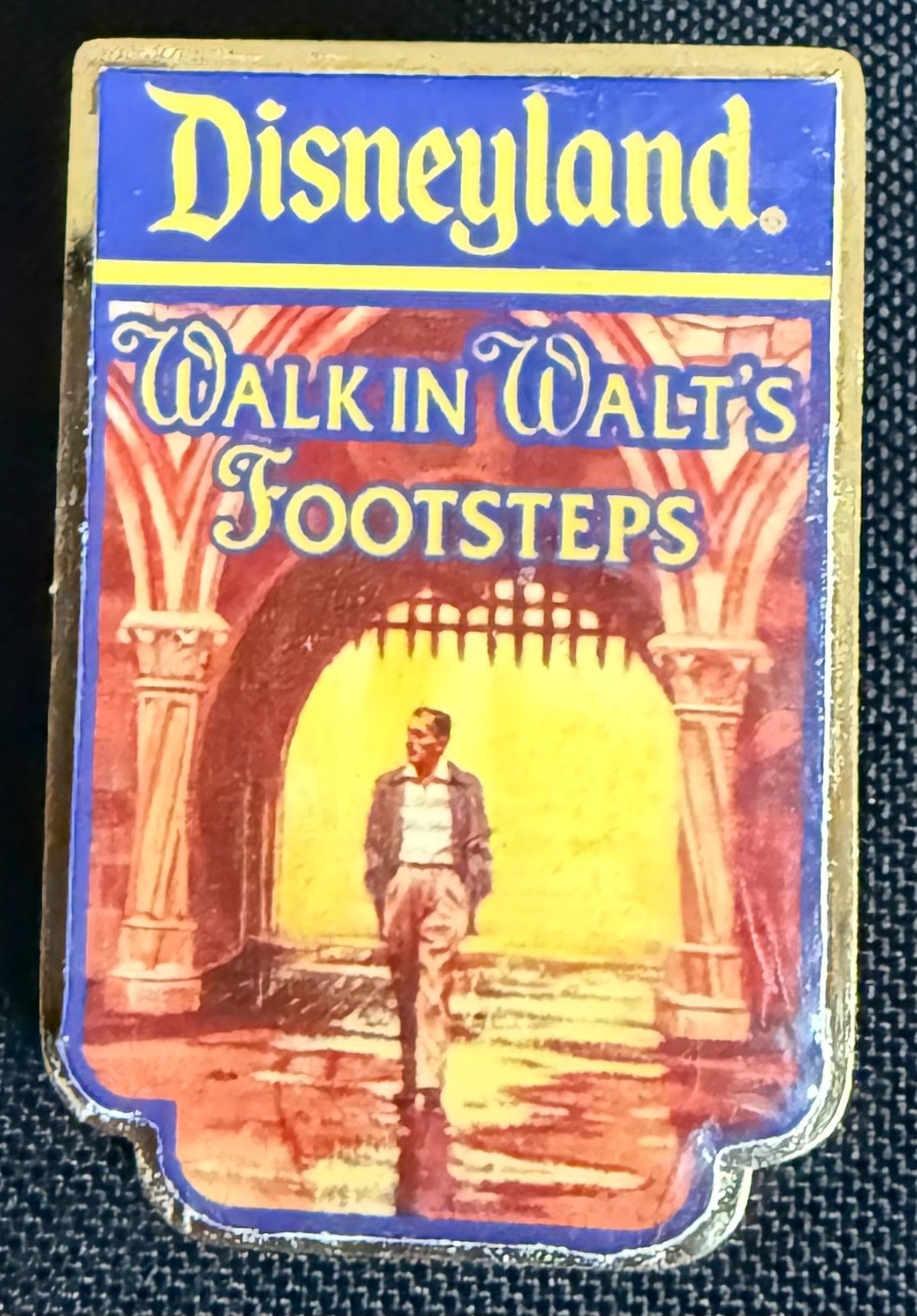 Disney DLR - Walk in Walt\'s Footsteps  Pin- Cast Exclusive-Rare