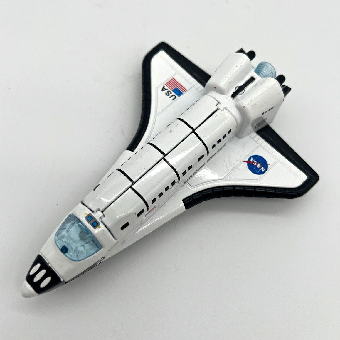 Aeromax NASA Space Shuttle Toy Model w/ USA Markings Astronauts & Space VNTG