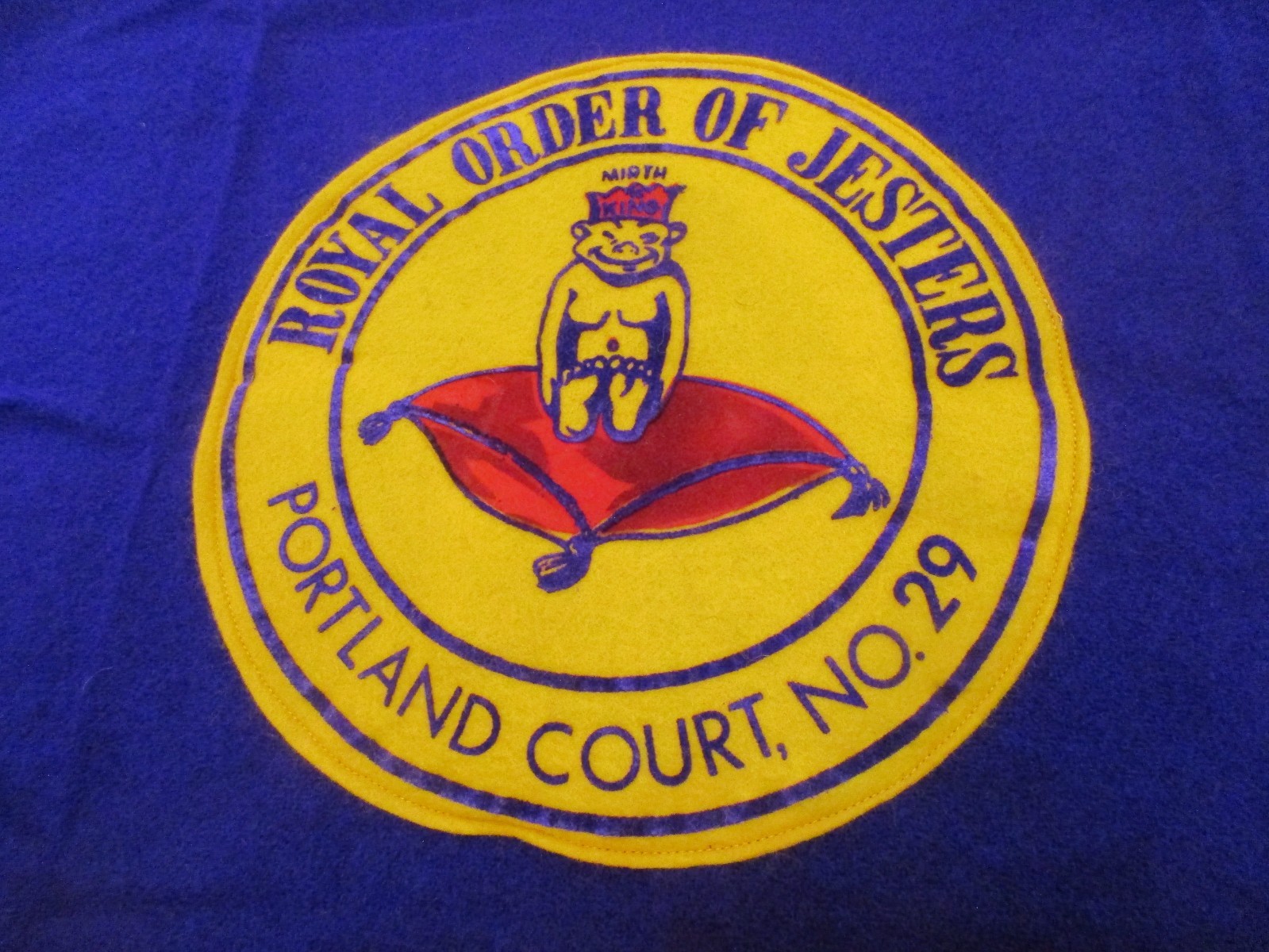 ROYAL ORDER OF JESTERS PENDLETON WOOL PORTLAND OREGON