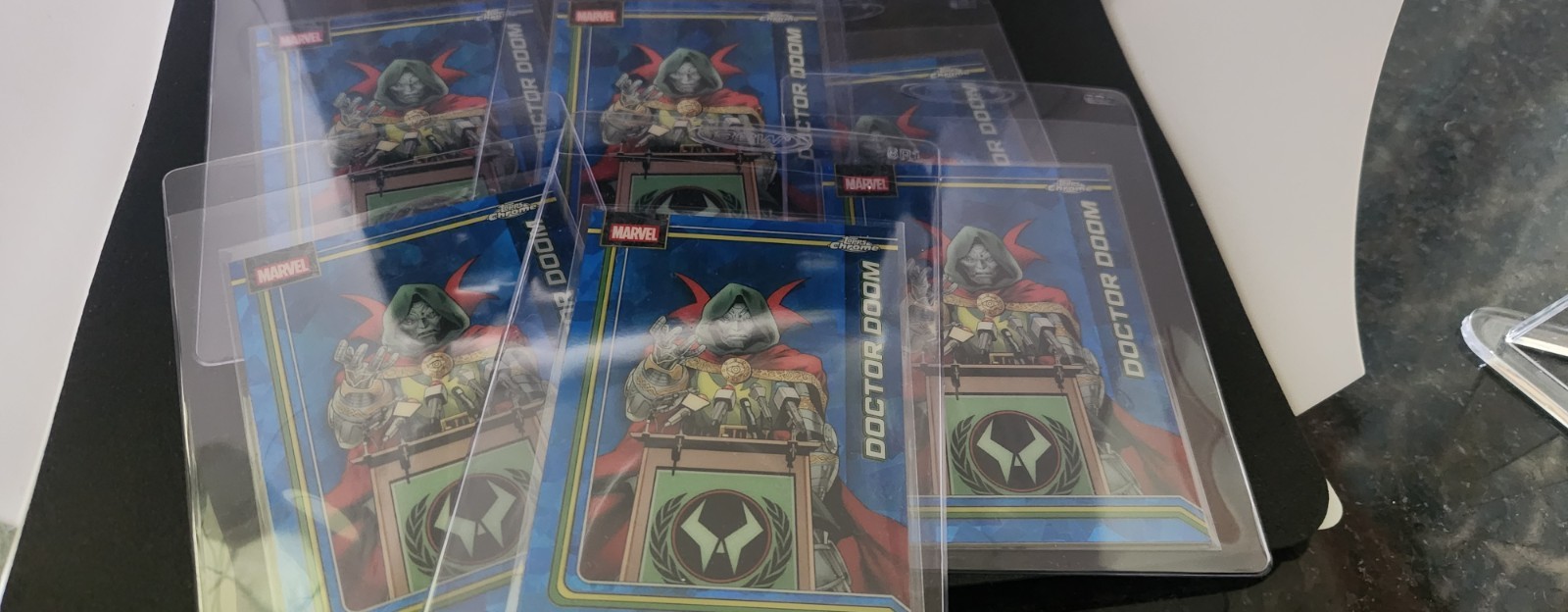 2026 Topps Marvel Chrome Sapphire Doctor DOOM Base Lot of 10 Cards