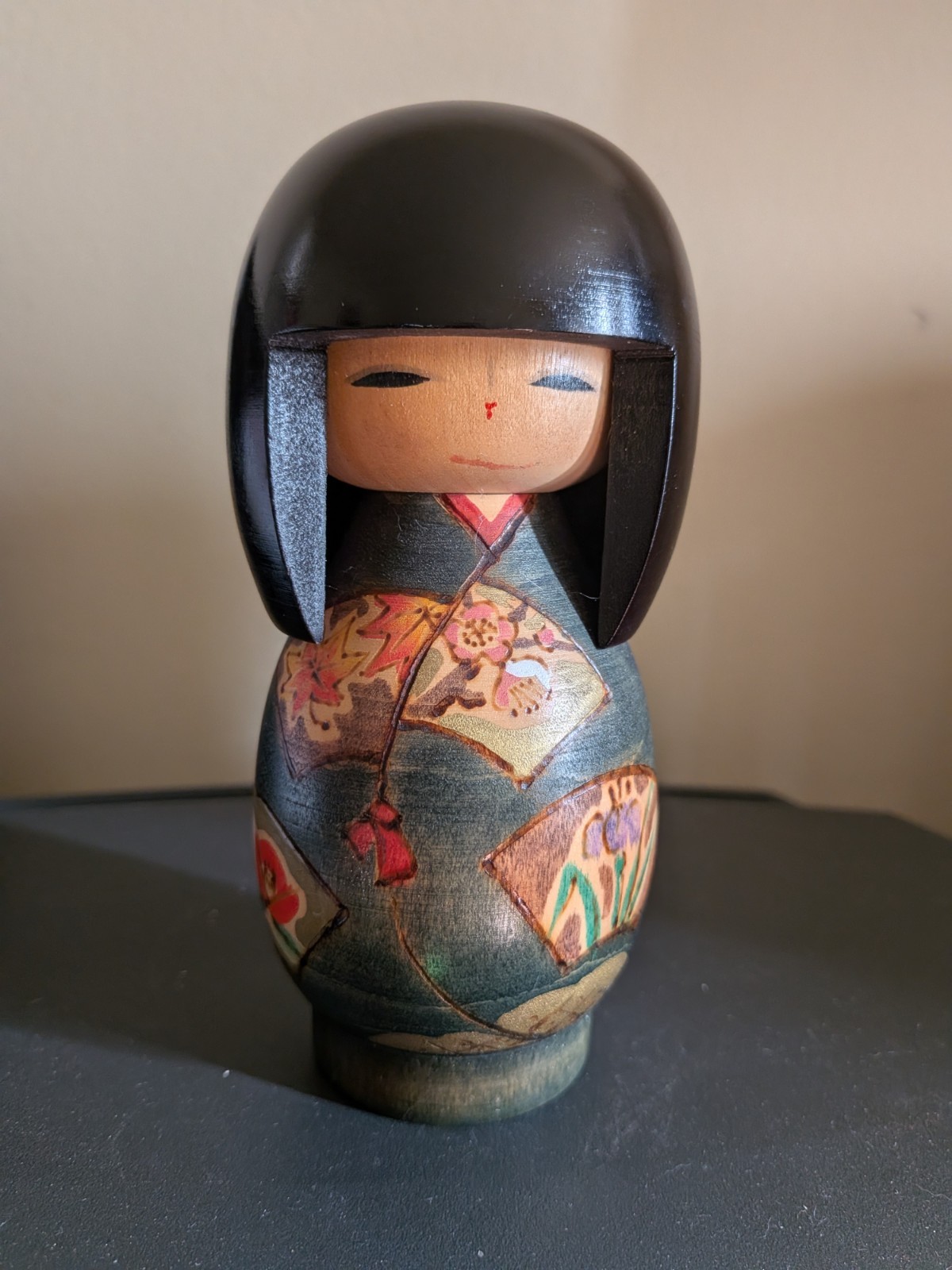 Vintage Creative Sosaku Japanese Kokeshi by Kunio Miyagawa 5.5\