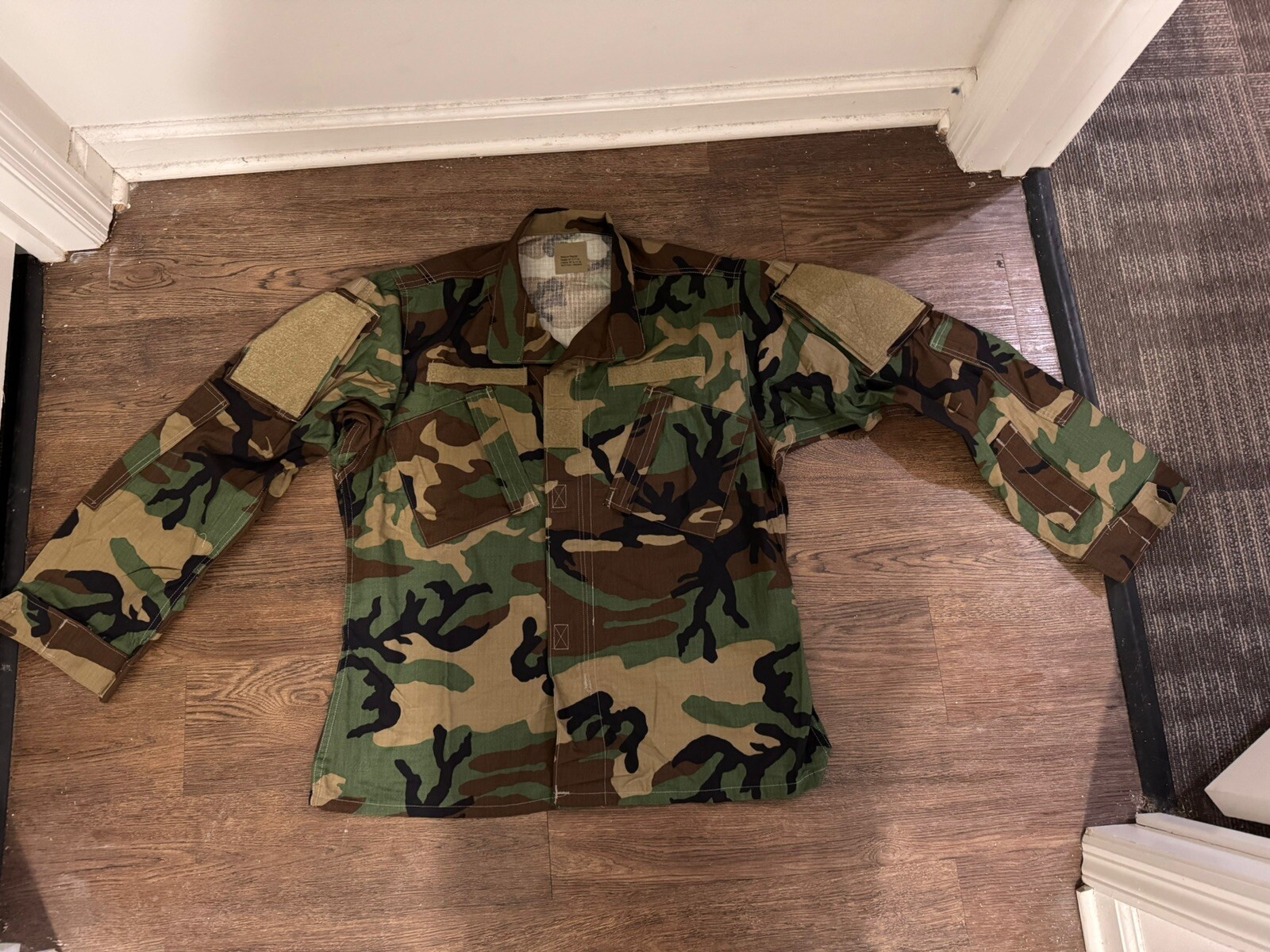 RARE OLDGEN NOS OPFOR BDU M81 Woodland Medium Regular Jacket Military Surplus RARE OLDGEN NOS OPFOR BDU M81 Woodland Medium Regular Jacket Military Surplus