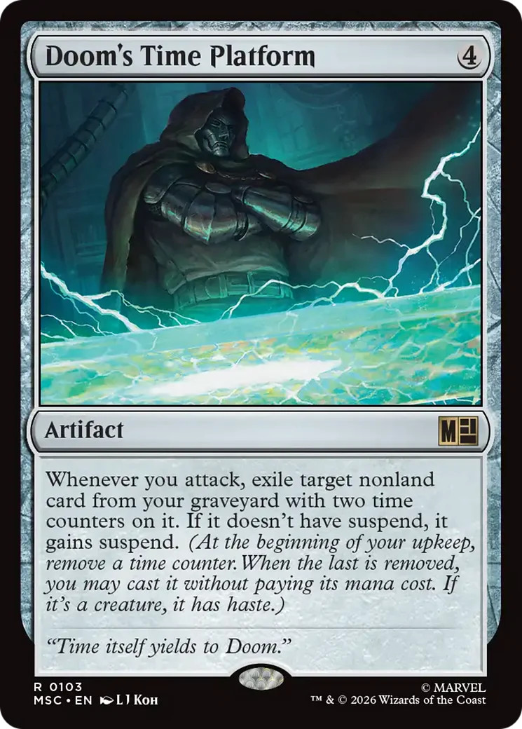 Doom\'s Time Platform [Marvel Super Heroes Commander] Near Mint MTG