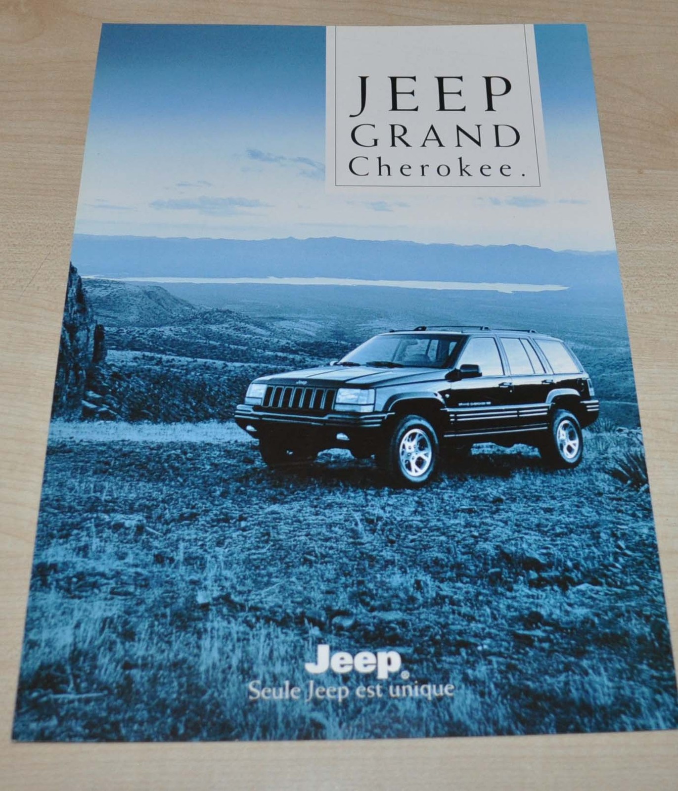 1996 1997 Jeep Grand Cherokee Catalog Sales Dealer Brochure Prospekt FR