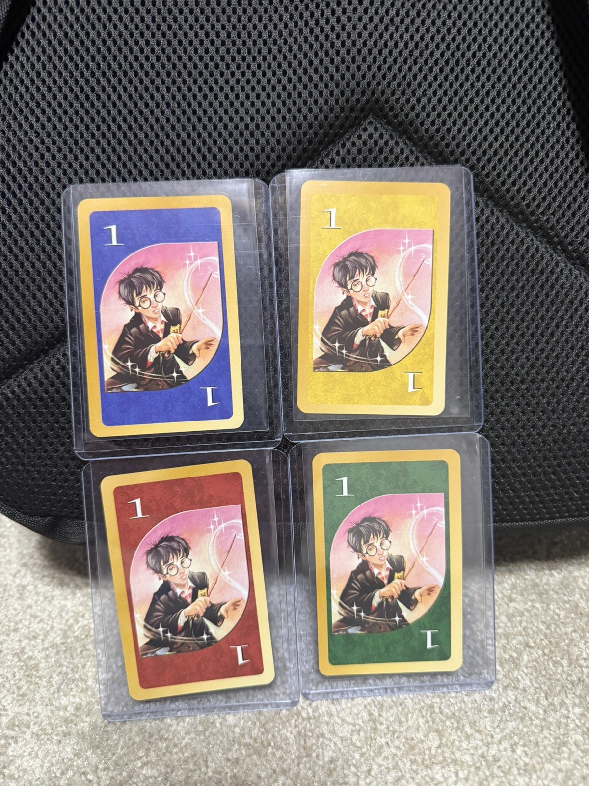 2000 Mattel Harry Potter Sorcerer’s Stone Harry Potter #1 Rookie Card Full Set