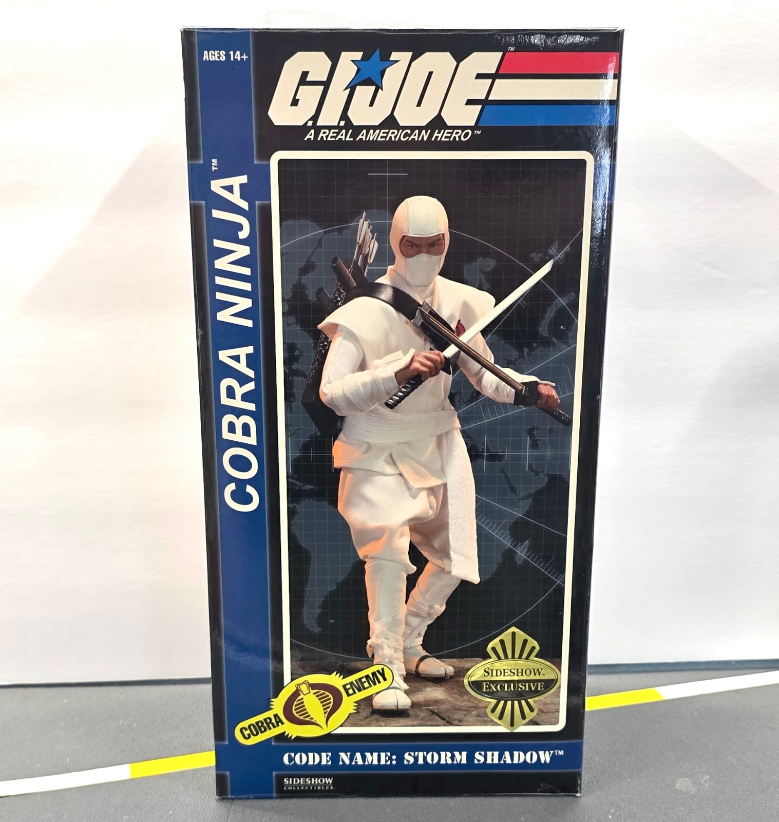 Sideshow 1/6 Scale G.I. Joe Storm Shadow Sideshow 26111 Exclusive (2009) Sideshow 1/6 Scale G.I. Joe Storm Shadow Sideshow 26111 Exclusive (2009)