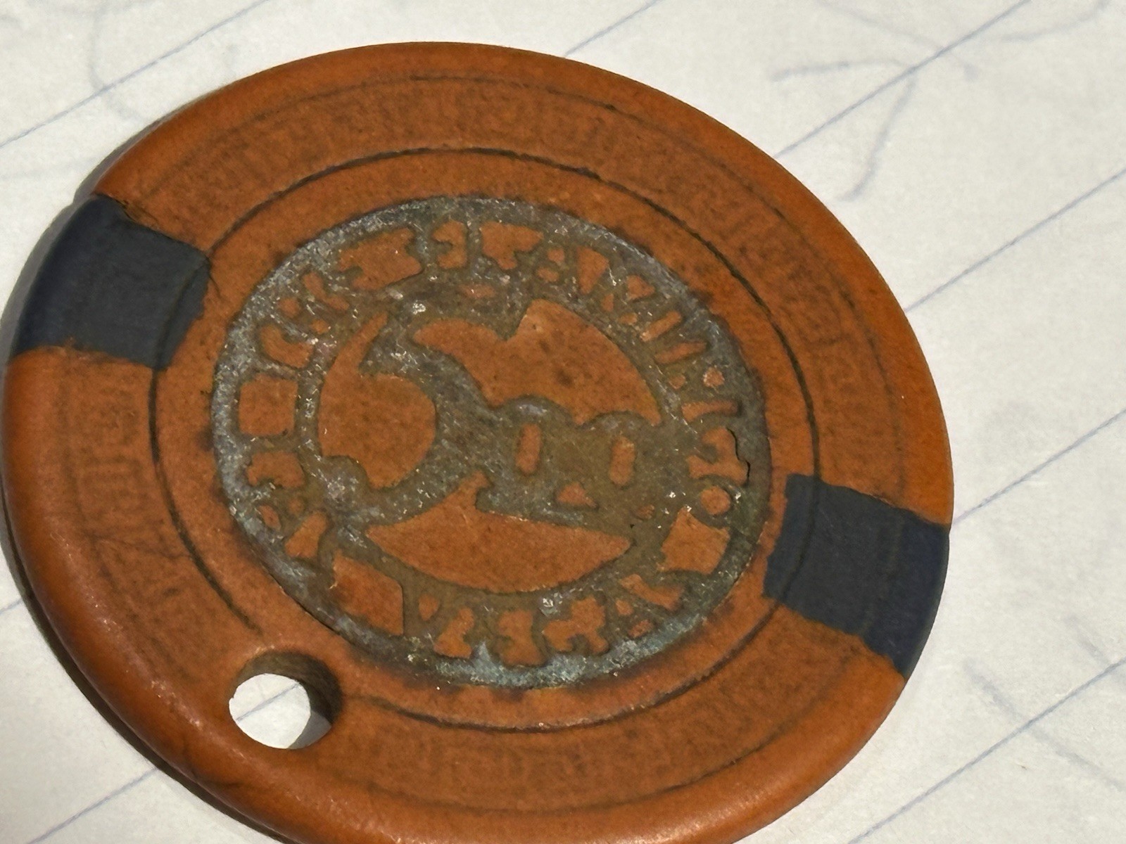 Rare 1947 Original Flamingo Casino Las Vegas $5 Poker Chip Bugsy Era Rare 1947 Original Flamingo Casino Las Vegas $5 Poker Chip Bugsy Era