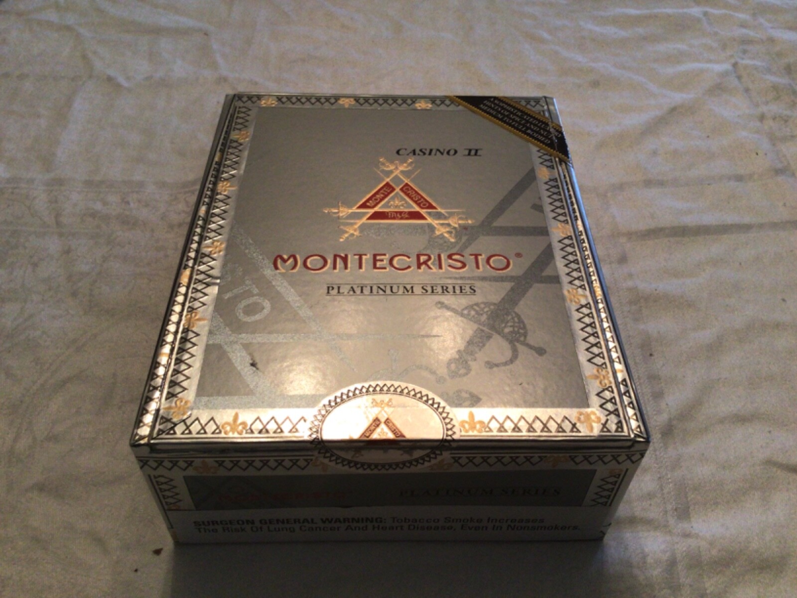 Montecristo Platinum Series Casino ll Cigar Box