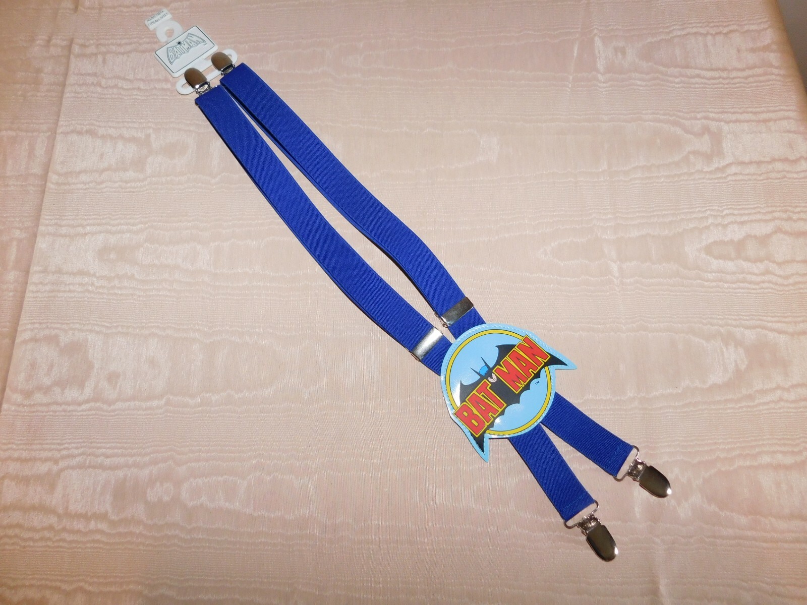 VINTAGE 1982  DC COMICS  BELT  BATMAN SUSPENDERS   NEW OLD STOCK