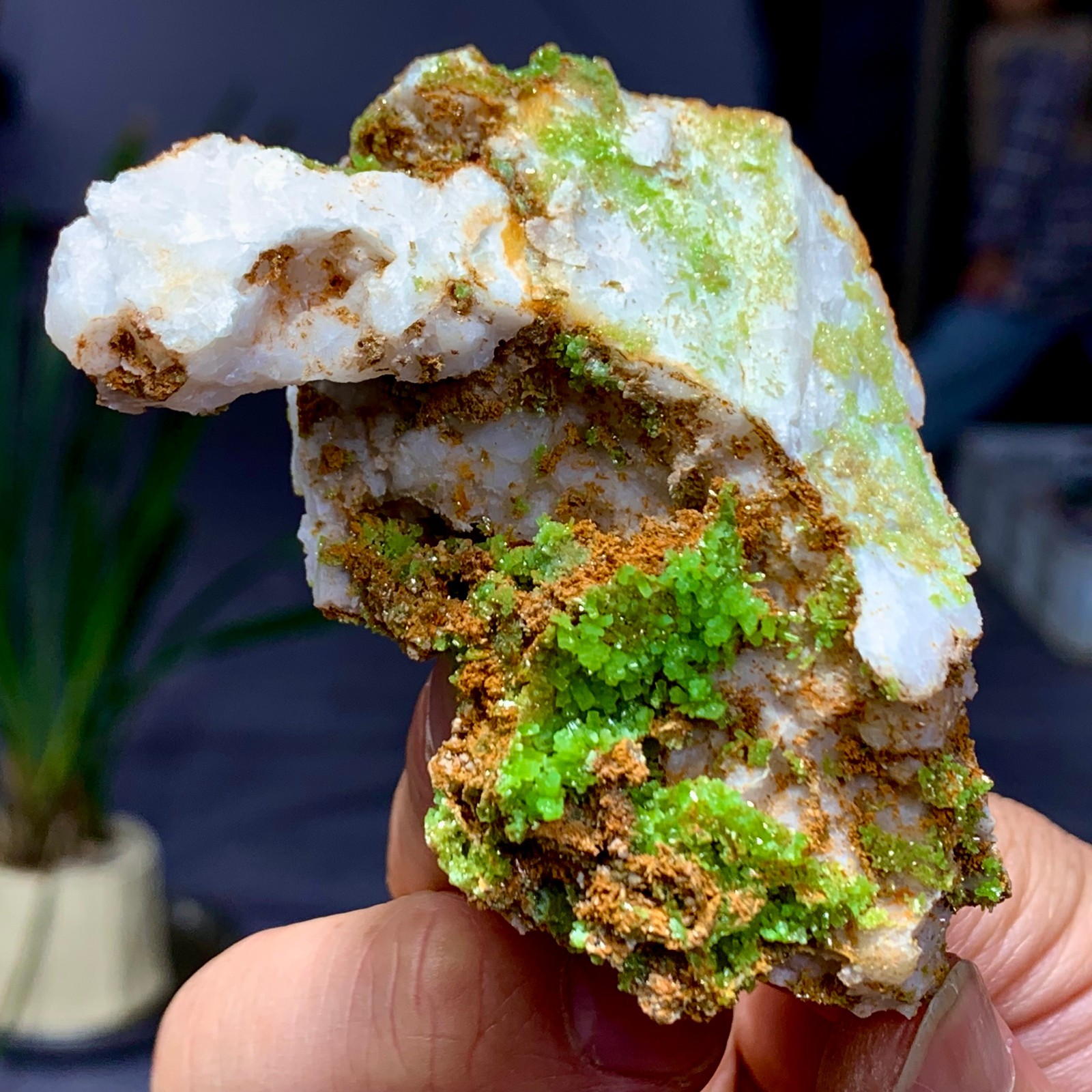 78g Natural Rare Pyromorphite Mineral SpecimenFrom DaopingYangshuoGuangxi China