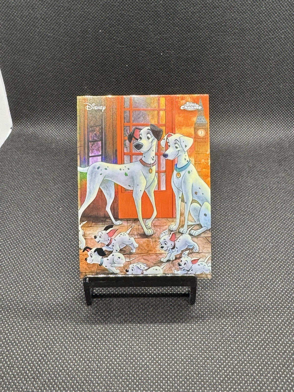 2026 Topps Chrome Disney 101 Dalmations Art of Disney SP AD-4 Card