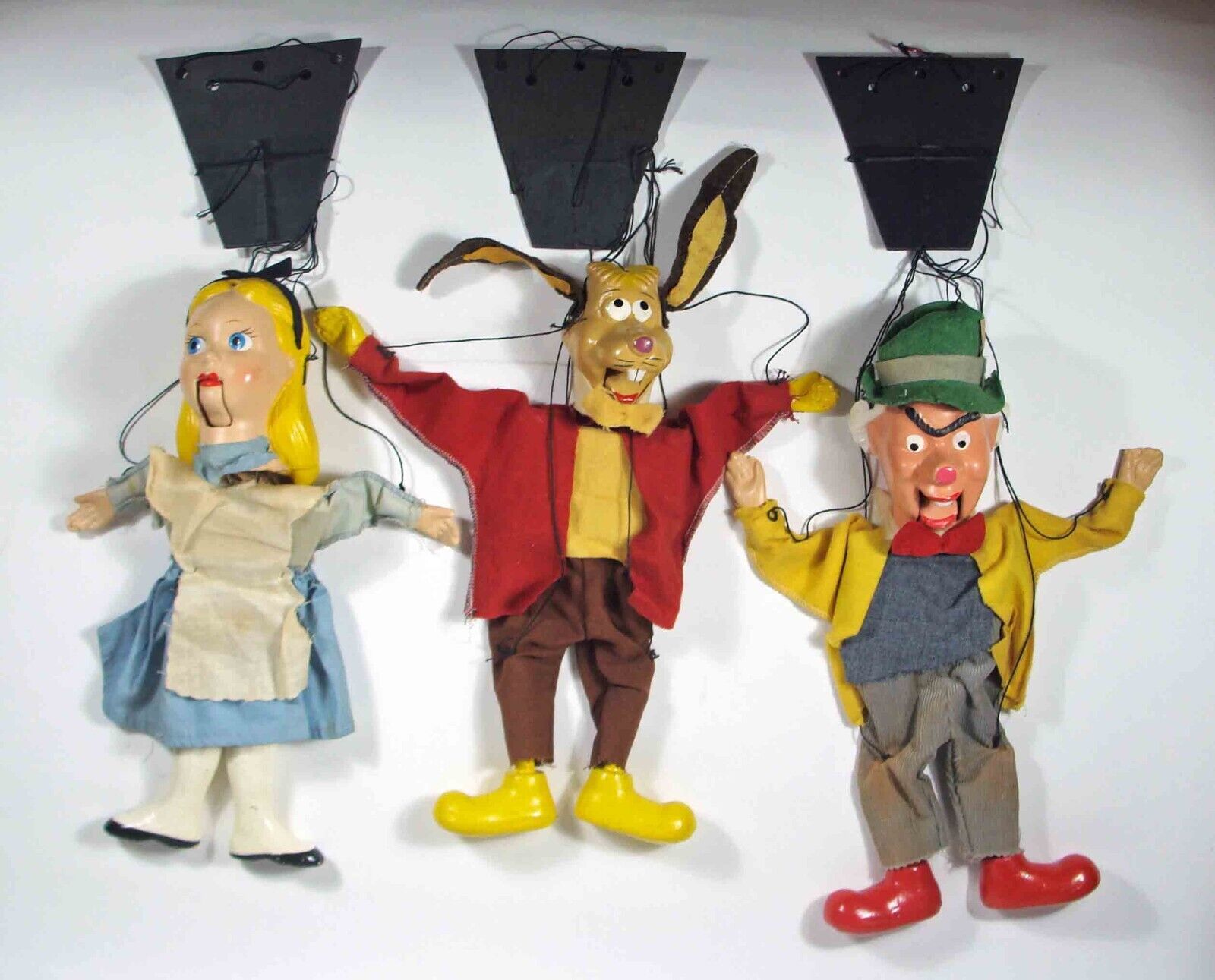 Vintage (1952) Disney Alice in Wonderland Marionettes