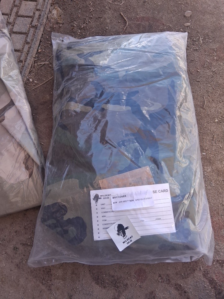 USGI Military Army Woodland Camo GoreTex Bivy Sleeping Bag Cover  USA Made NOS