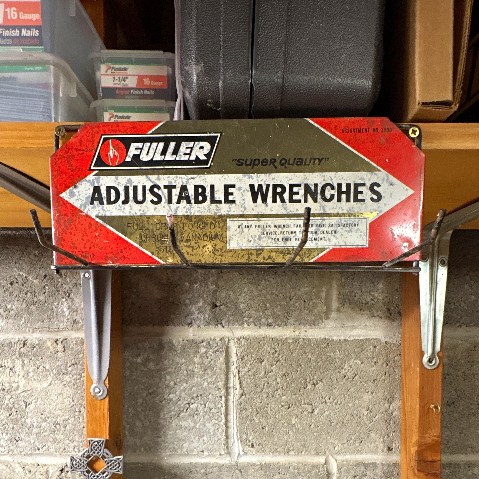Fuller Vintage Original Metal Advertising Sign \