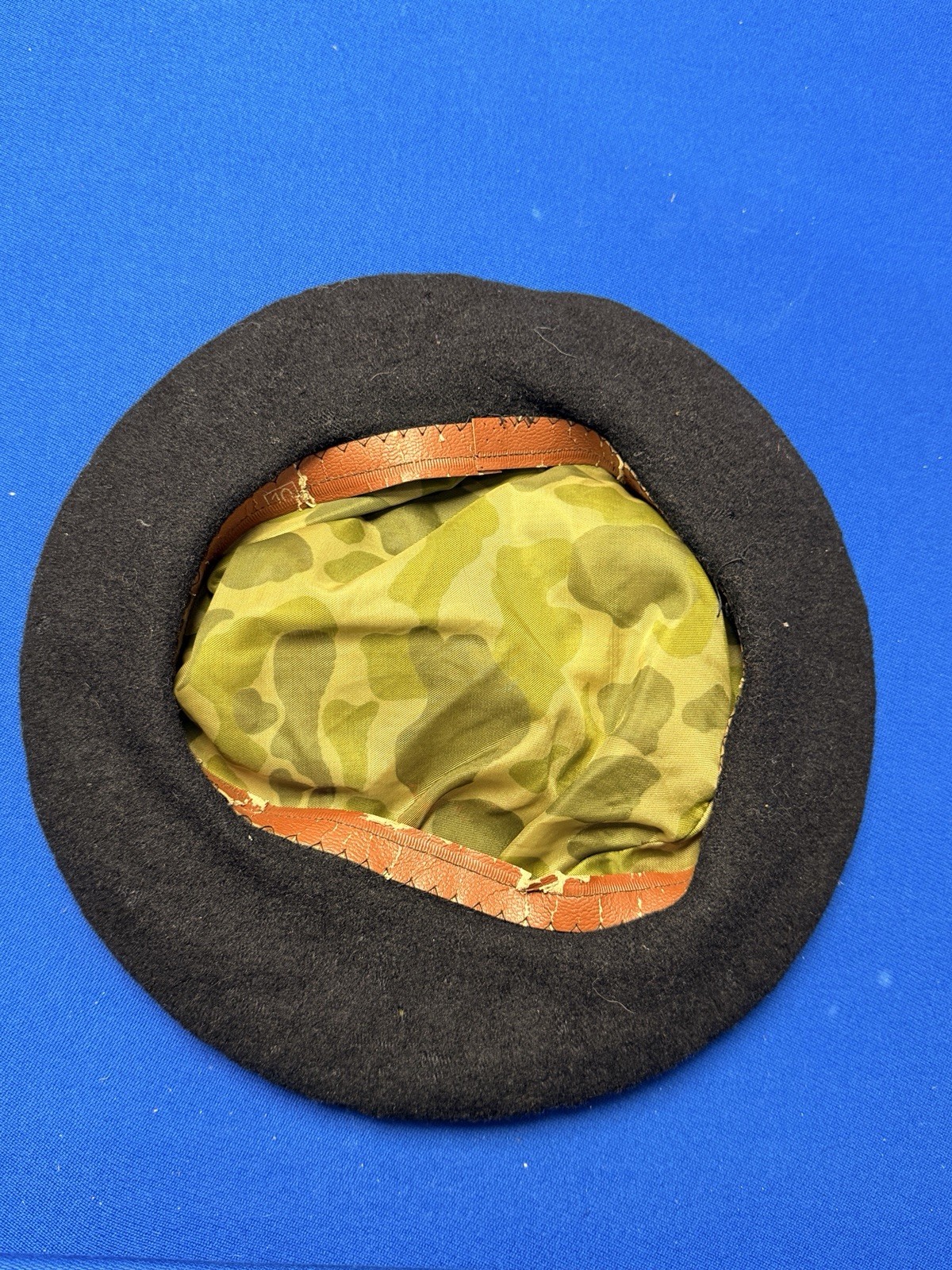 Identified Vietnam 5th Special Forces Soldiers beret, And M51 Jacket