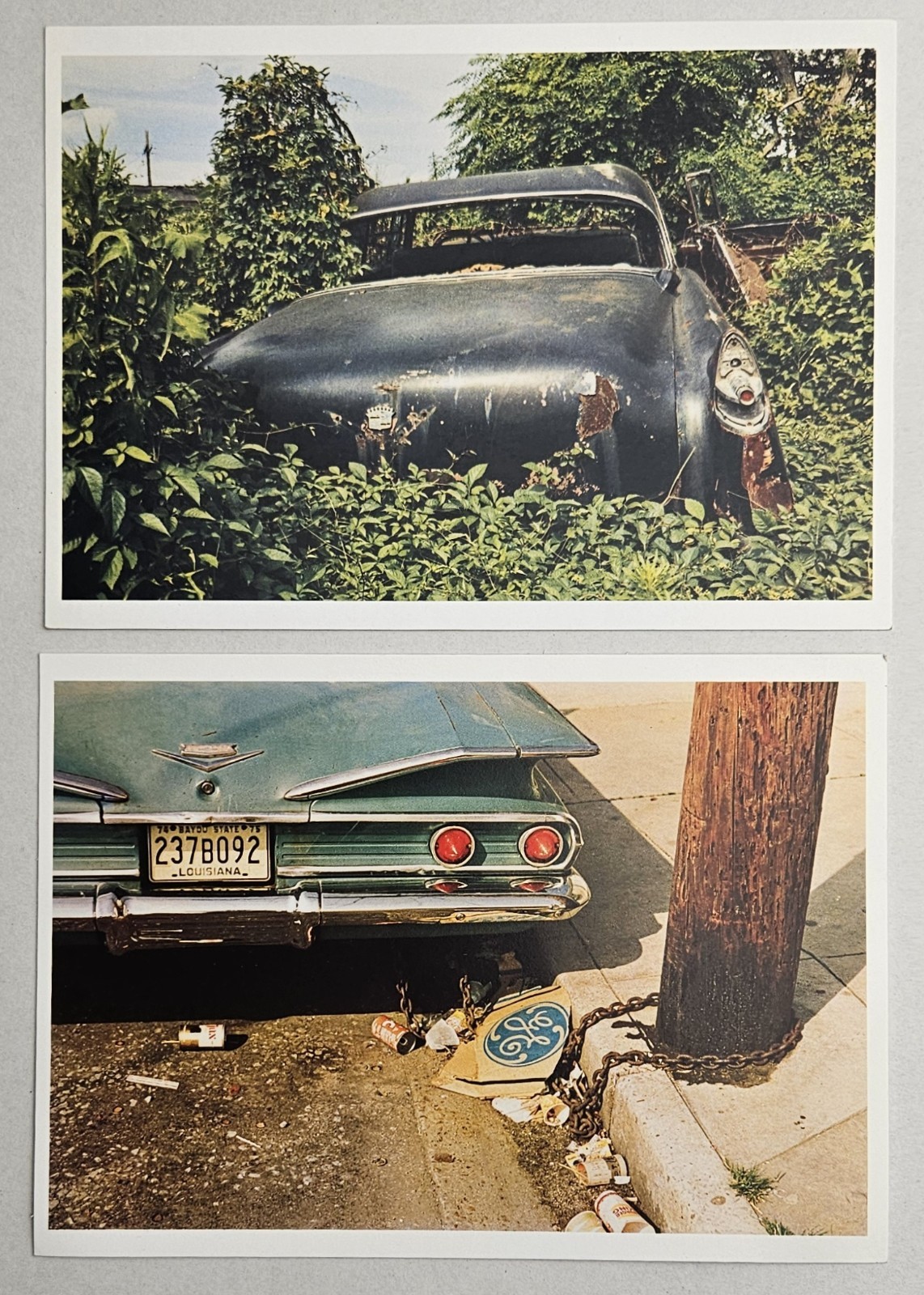 c. 1971–74 Images William Eggleston Fotofolio Postcards Louisiana Mississippi...