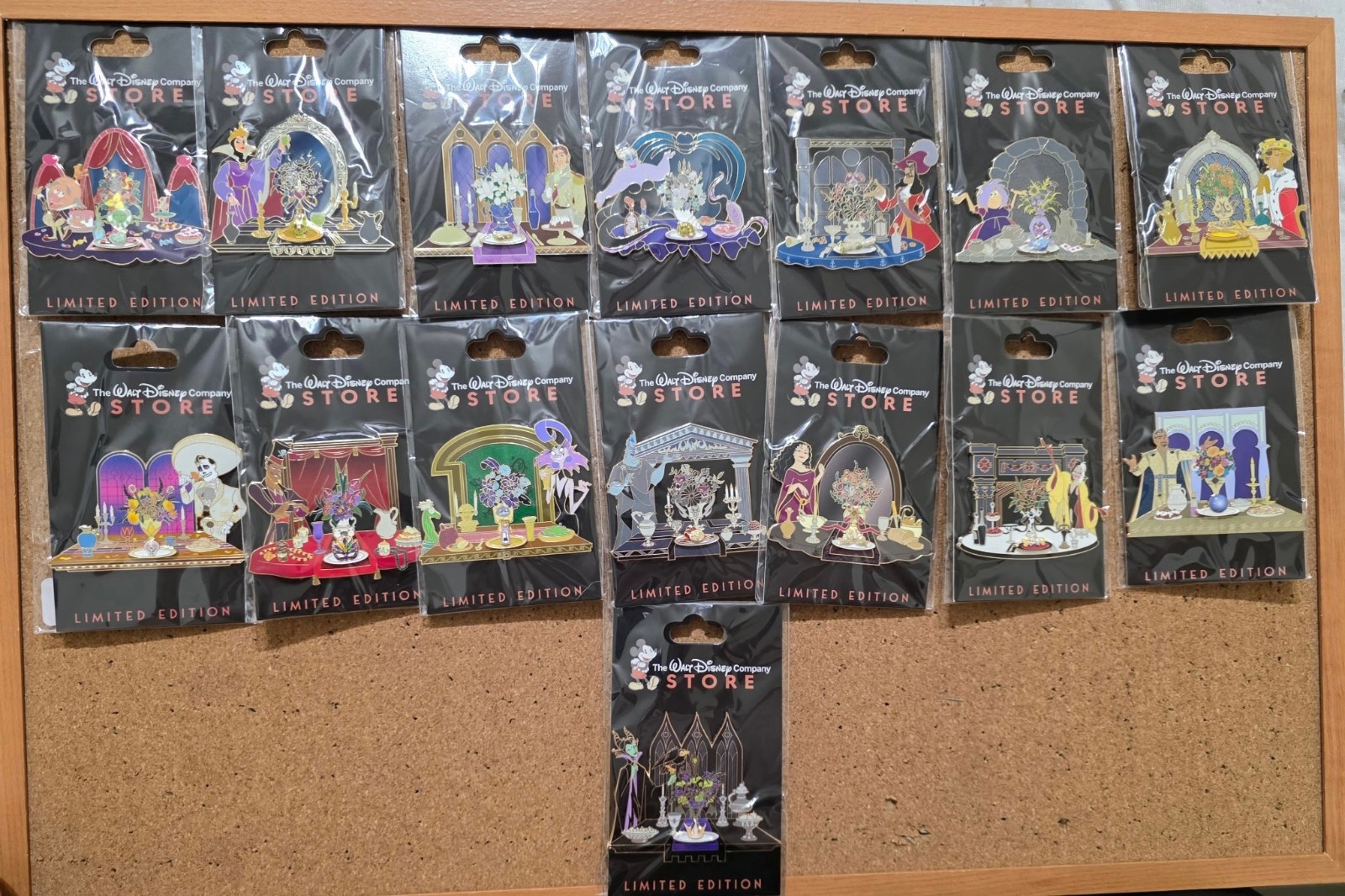 D23 Expo 2026 TWDCS Table for One LE 400 Complete Set of 15 Pins