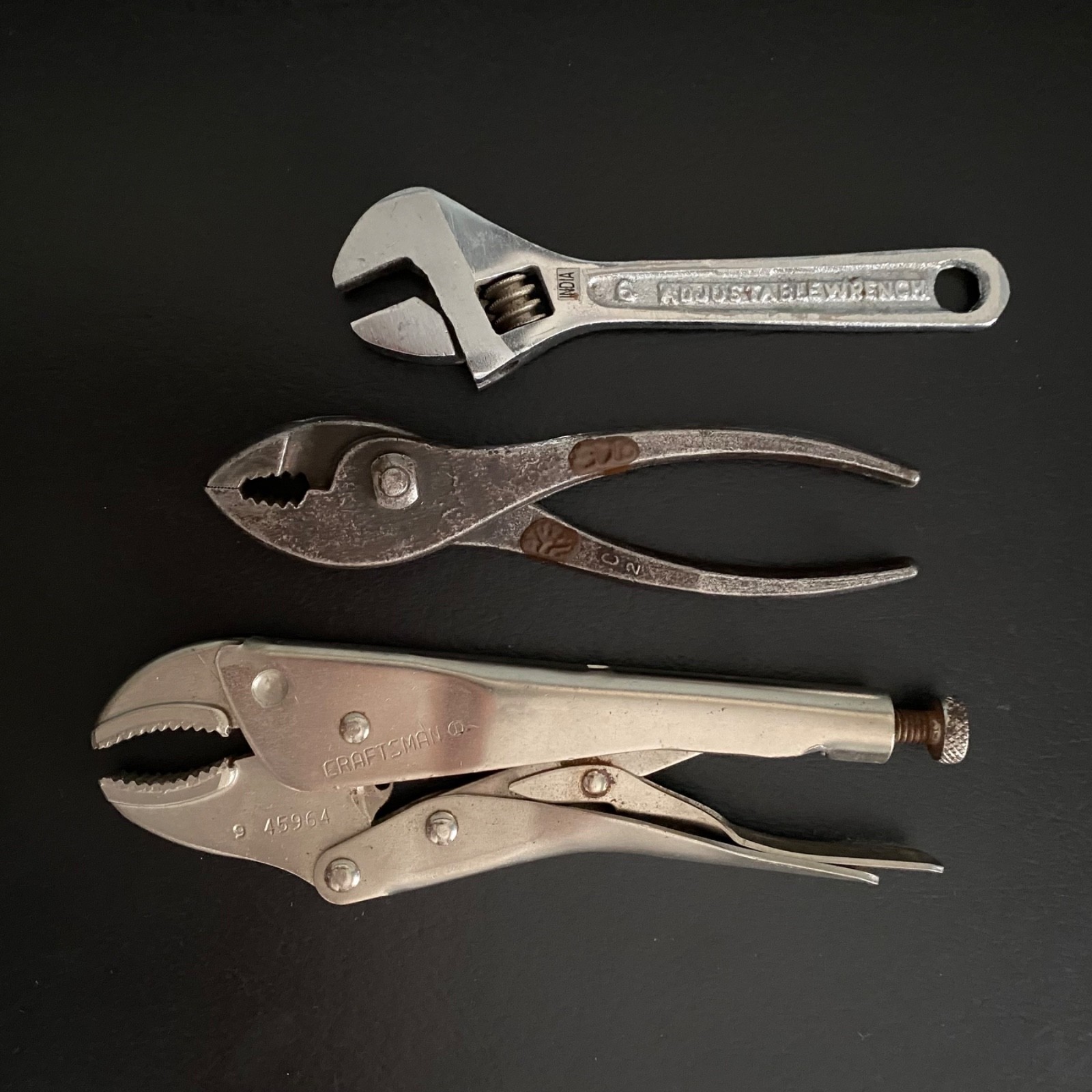 Lot of 3 Vintage Tools/Hardware, Craftsman