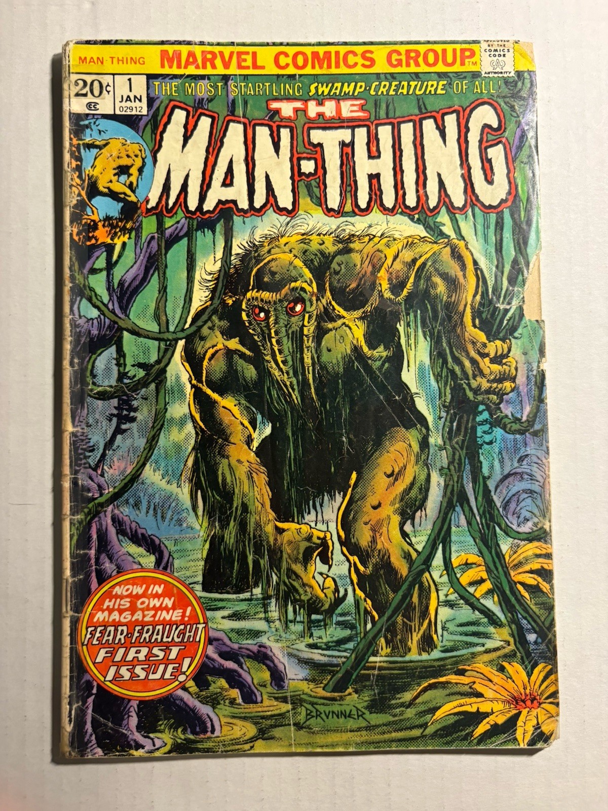 Man-Thing #1 (Marvel Comics January 1974)