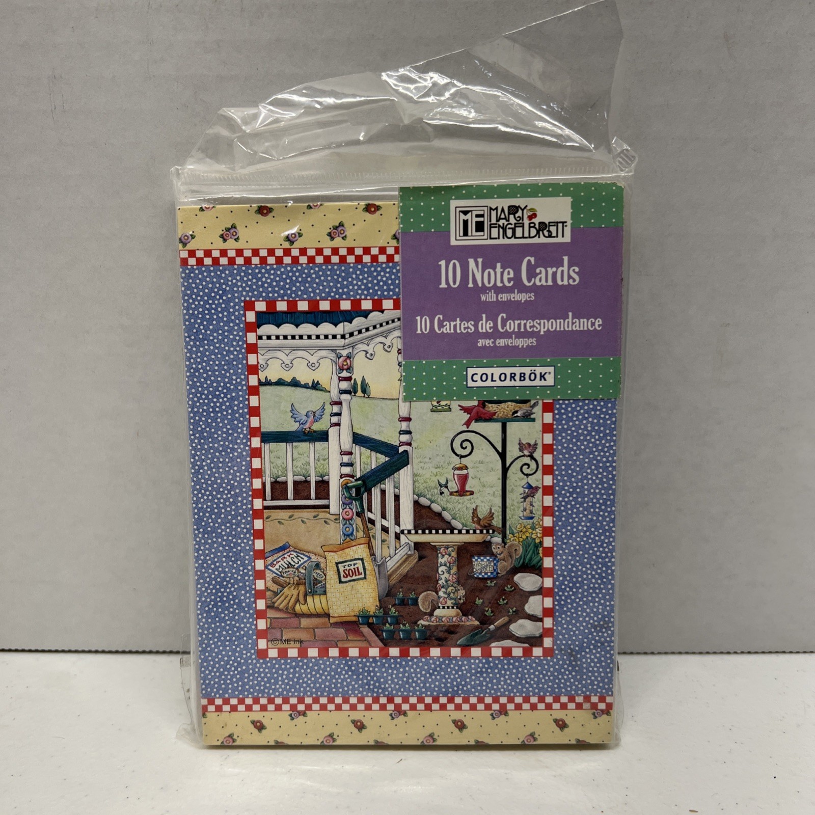10 Vintage Mary Engelbreit Blank Note Cards Make Most Of Yourself W/ Envelopes