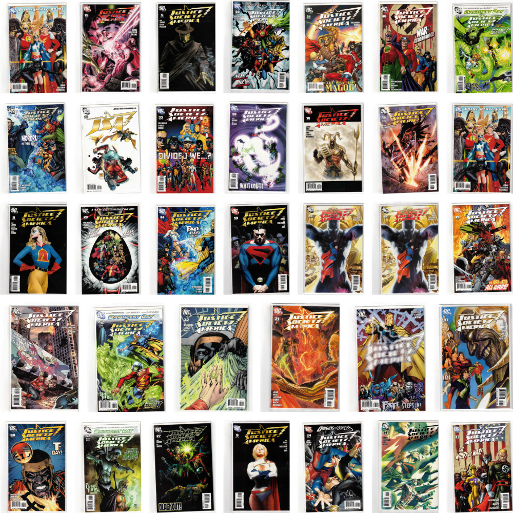 Justice Society of America, Vol 3. Comic Lot 35 Comics VF or Higher See Scans Justice Society of America, Vol 3. Comic Lot 35 Comics VF or Higher See Scans