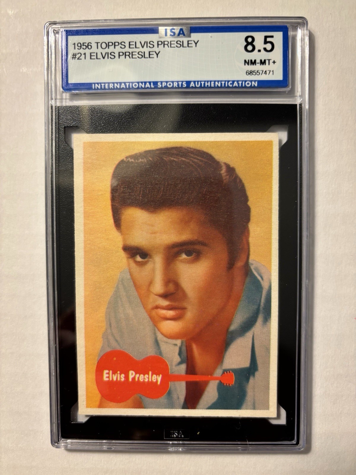 Elvis Presley  🎸 1956 Topps  #21  Rookie RC   NM (Not PSA)