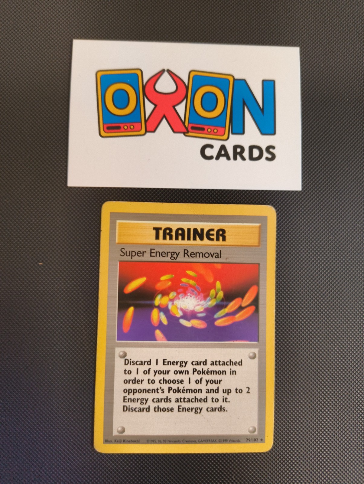 Pokémon TCG Super Energy Removal Base Set 79/102 MP