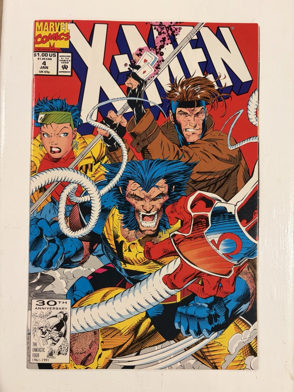 The X-Men #4/Marvel Comic Book/1st Omega Red/VF